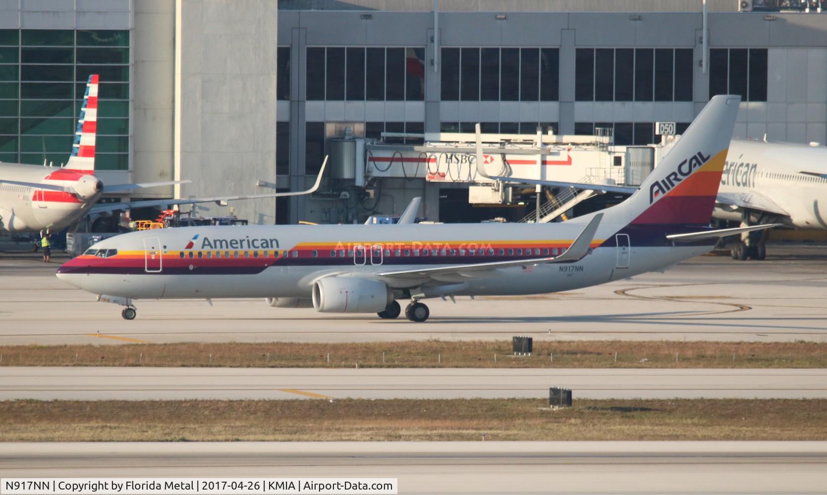 N917NN, 2013 Boeing 737-823 C/N 29572, Air California livery