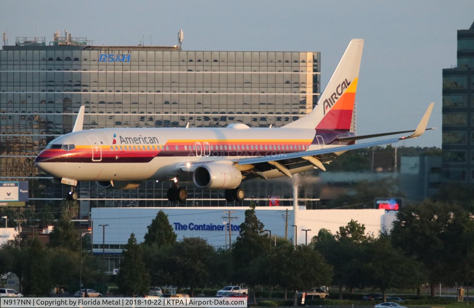 N917NN, 2013 Boeing 737-823 C/N 29572, TPA spotting