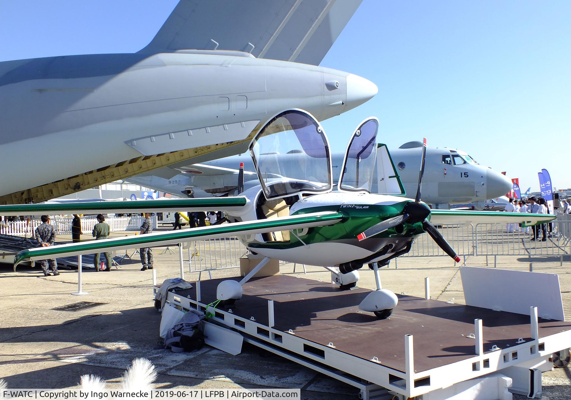 F-WATC, 2009 Eulair Twin 2 C/N unknown_f-watc, Eulair Twin 2 (formerly Aeronix Airelle) at the Aerosalon 2019, Paris