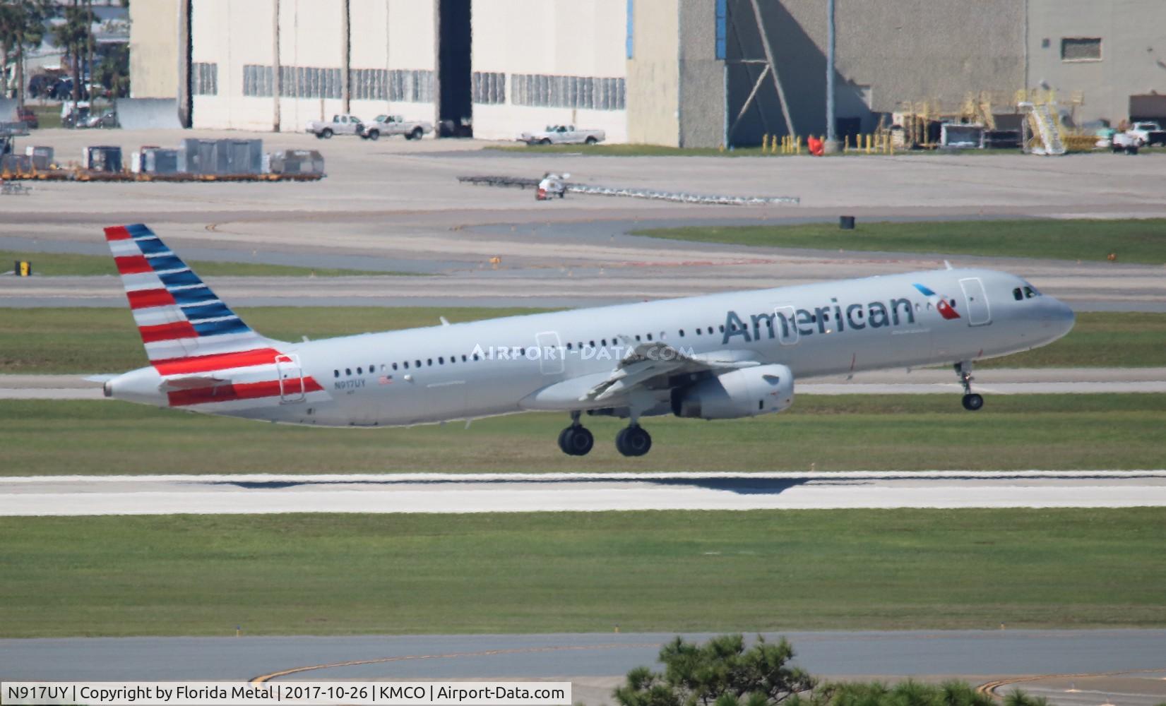 N917UY, 2015 Airbus A321-231 C/N 6427, MCO spotting