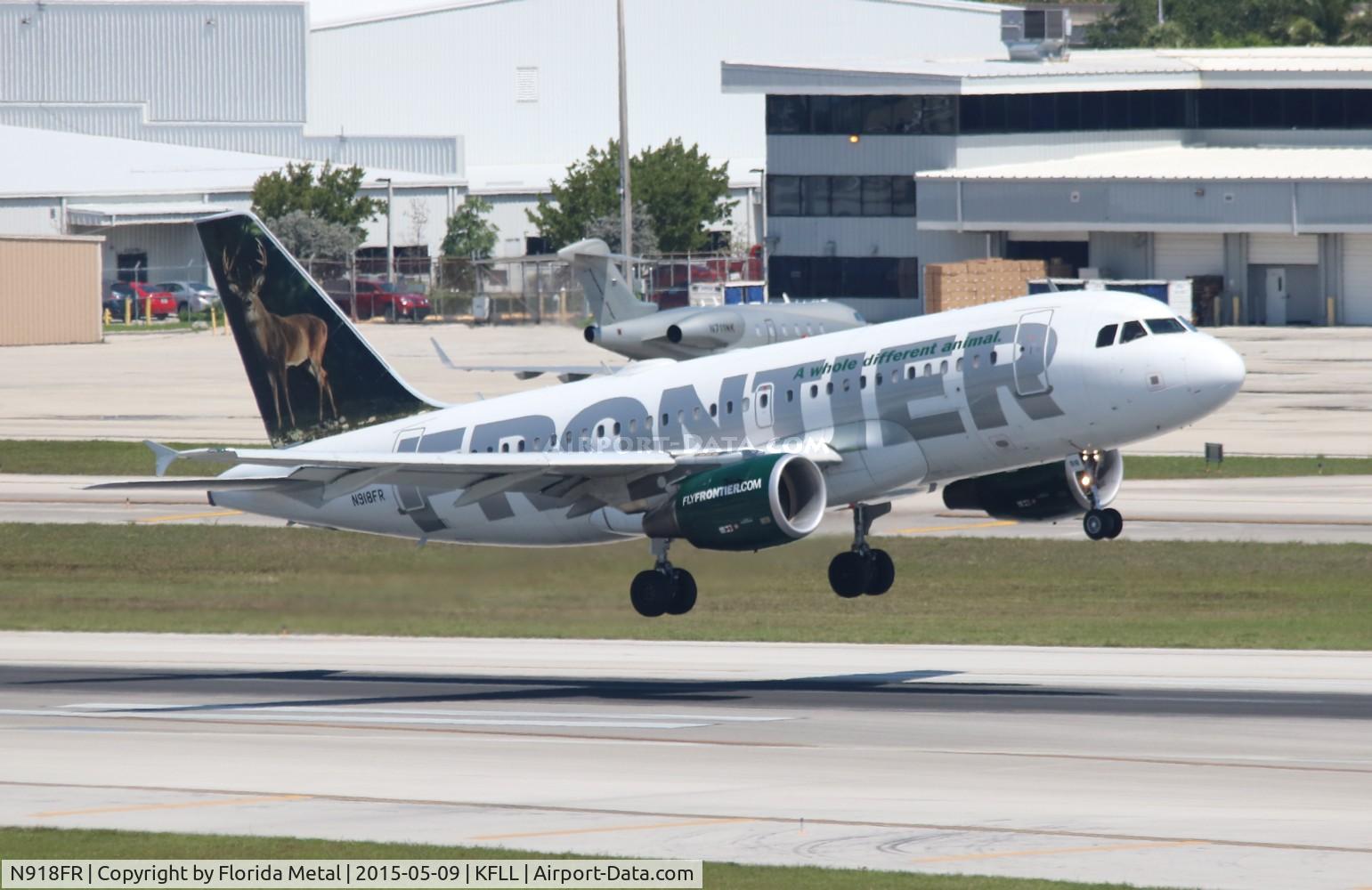 N918FR, 2003 Airbus A319-111 C/N 1943, FLL spotting
