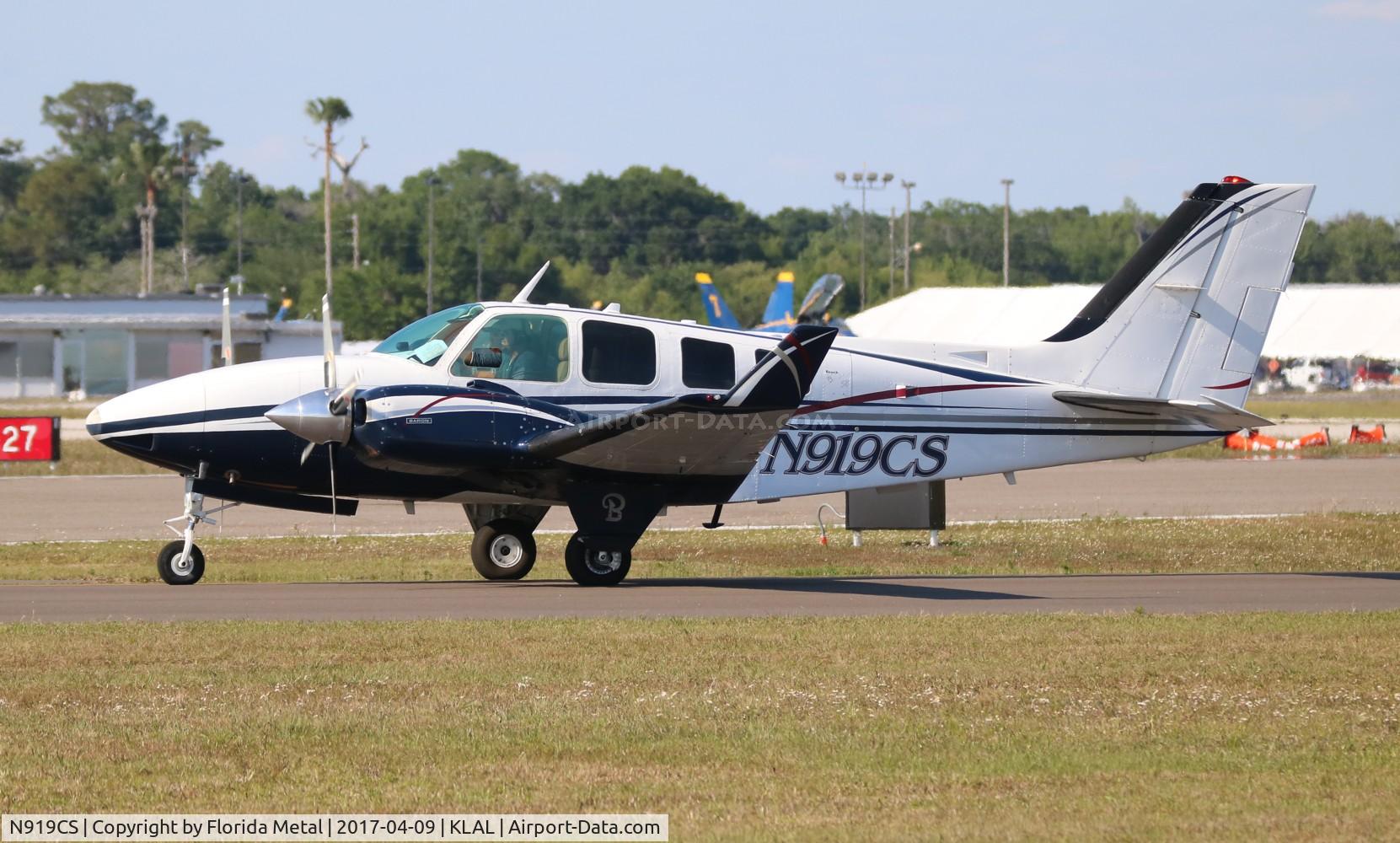 N919CS, 1975 Beech 58 Baron C/N TH-670, Sun N fun 2017