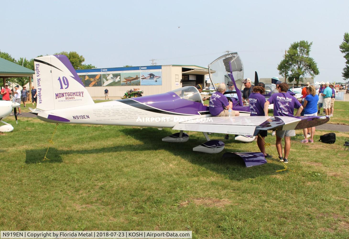 N919EN, 2018 Vans RV-12 C/N 121023, RV-12