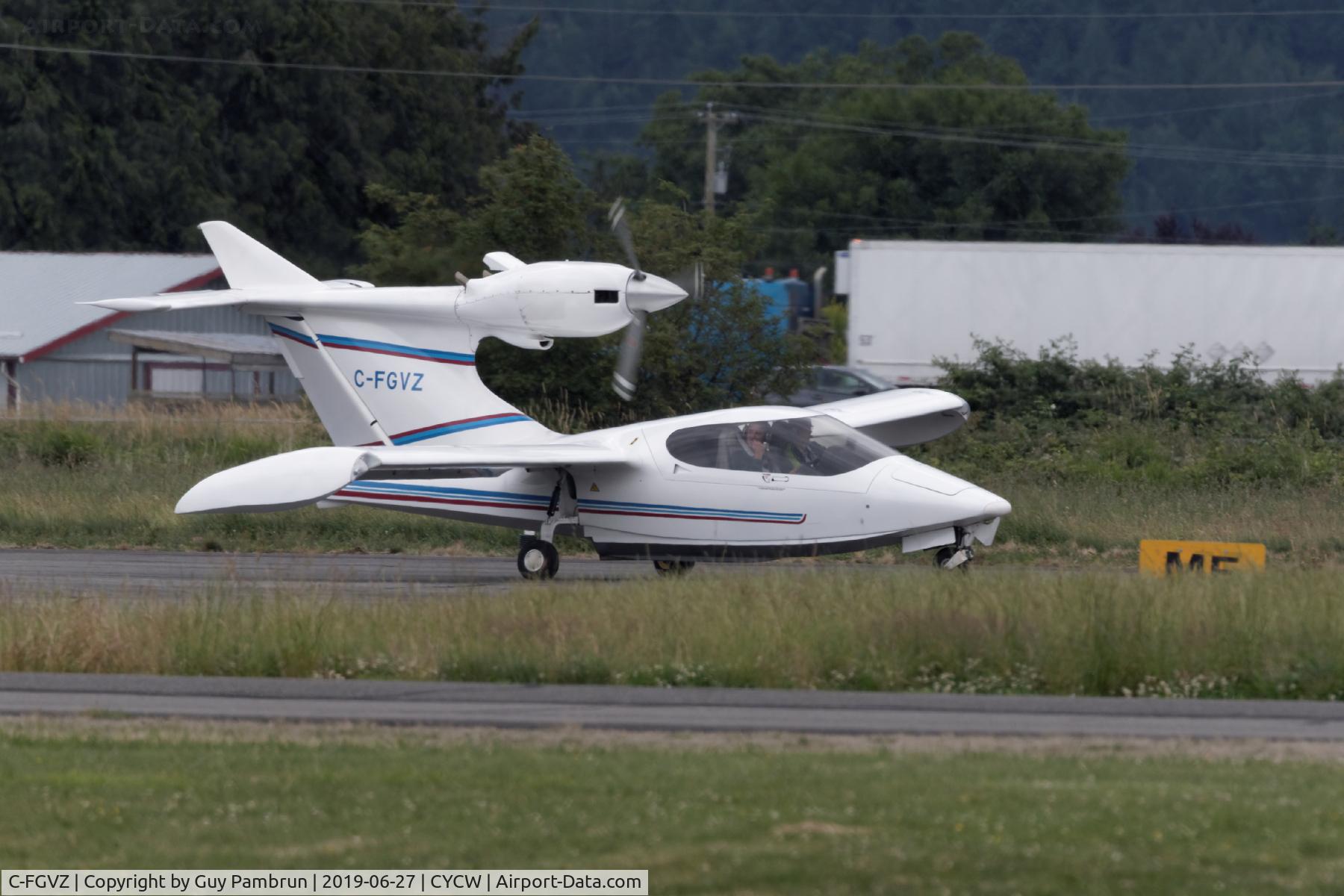 C-FGVZ, 1999 Seawind 3000 C/N 00142, Just landed....
Shot through the fence.