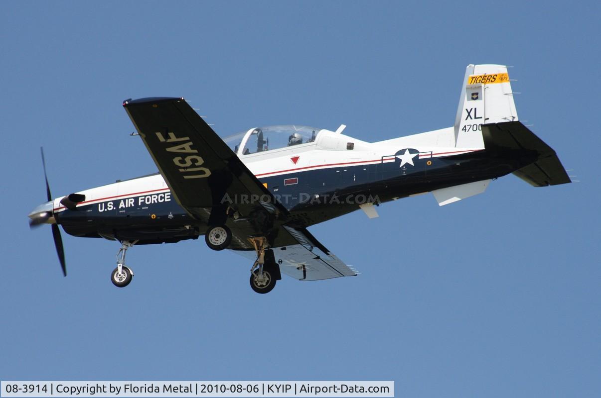08-3914, 2008 Raytheon T-6A Texan II C/N PT-473, Thunder Over Michigan 2010
