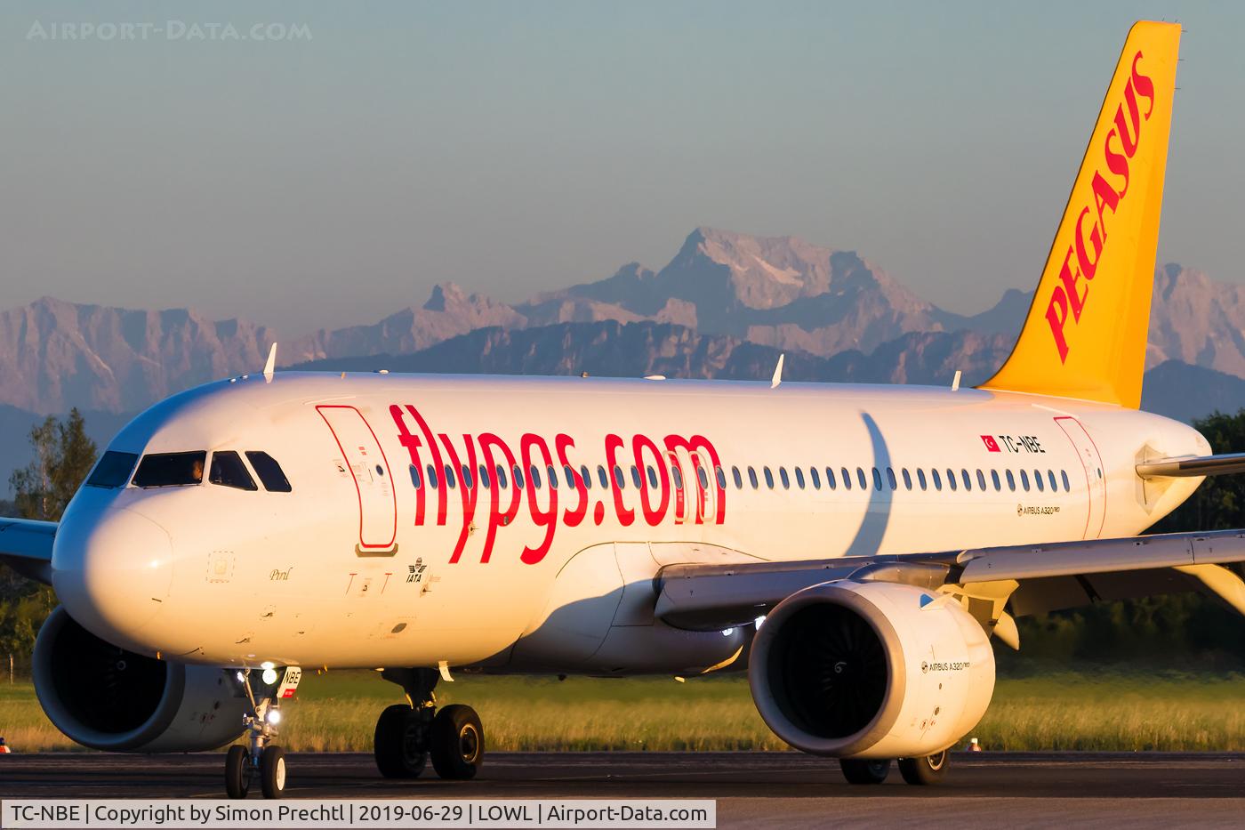 TC-NBE, 2016 Airbus A320-251N C/N 7380, TC-NBE @ Linz Airport