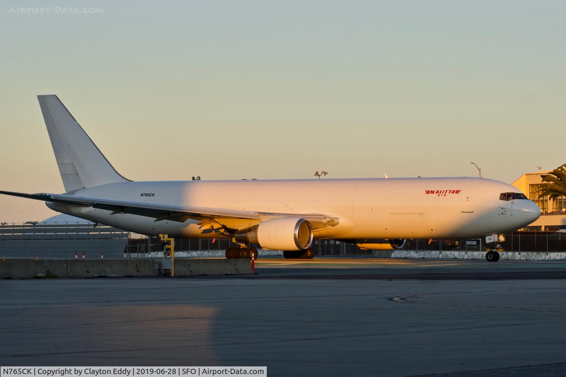 N765CK, 1992 Boeing 767-3P6/ER C/N 26238, SFO 2019.