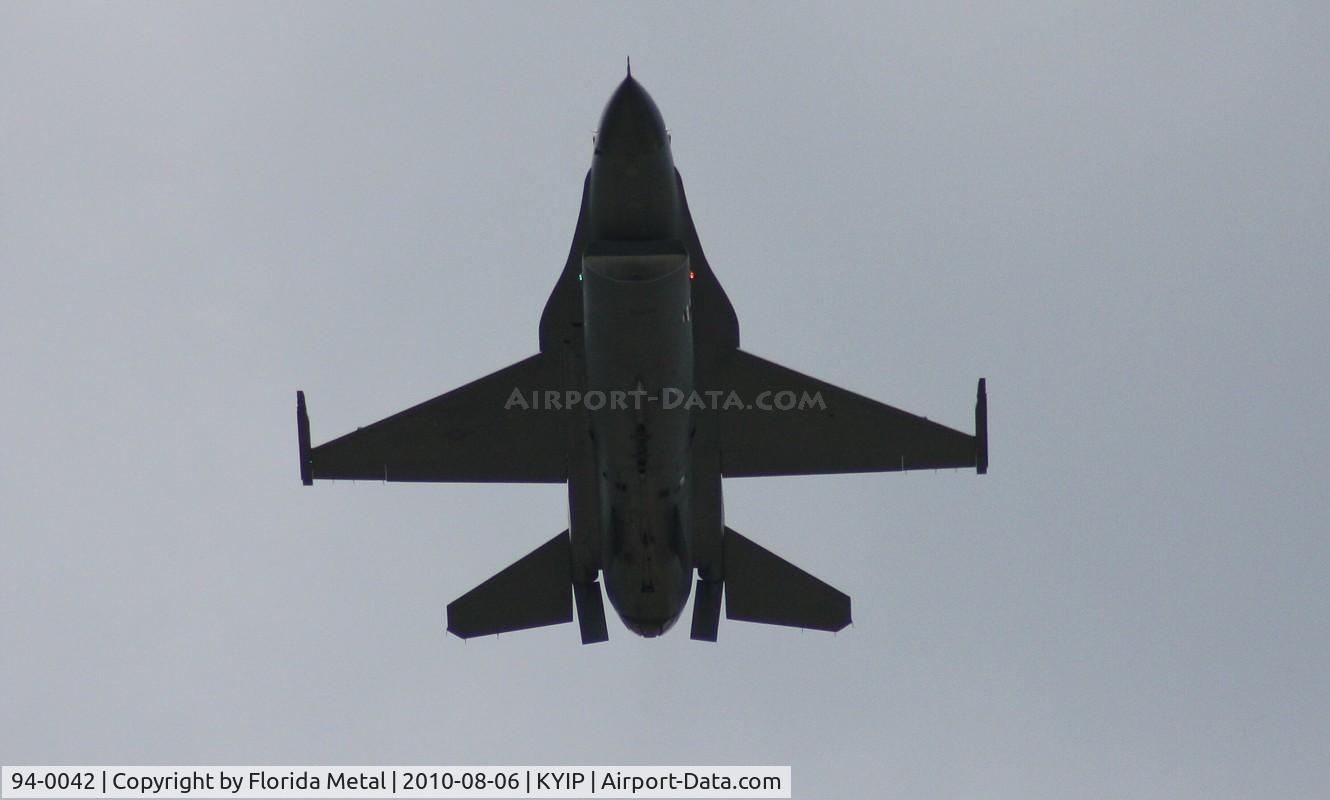 94-0042, Lockheed F-16CM Fighting Falcon C/N CC-194, Thunder Over Michigan 2010