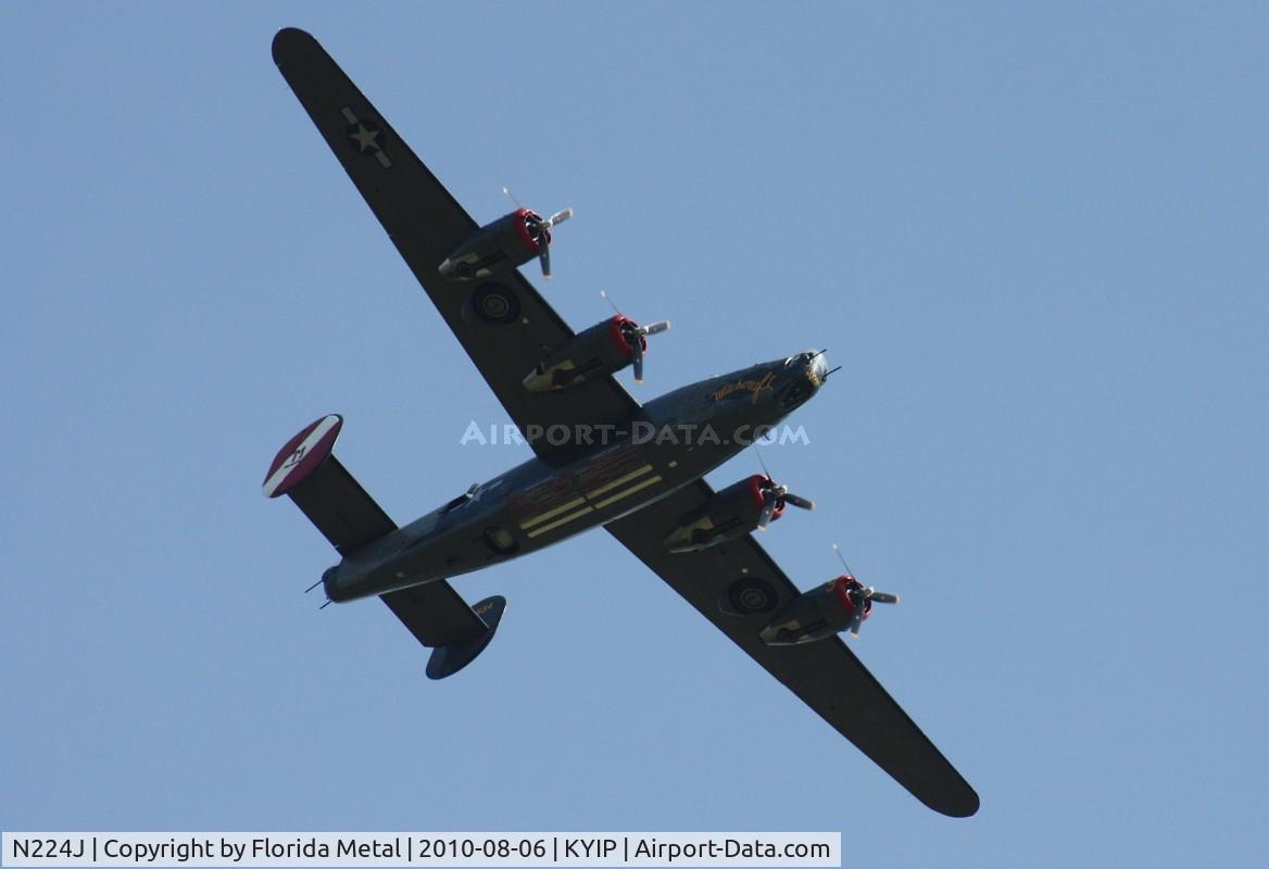 N224J, 1944 Consolidated B-24J-85-CF Liberator C/N 1347 (44-44052), Thunder Over Michigan 2010
