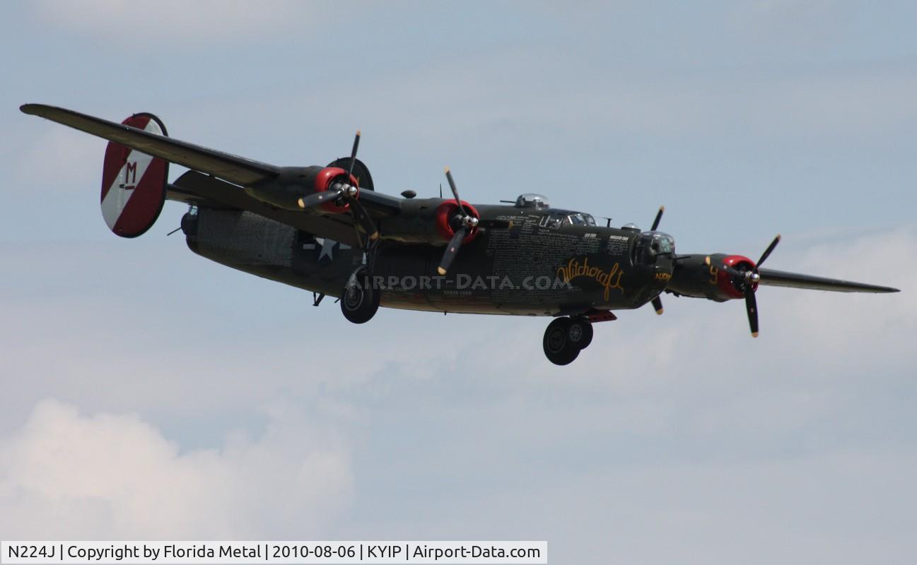 N224J, 1944 Consolidated B-24J-85-CF Liberator C/N 1347 (44-44052), Thunder Over Michigan 2010