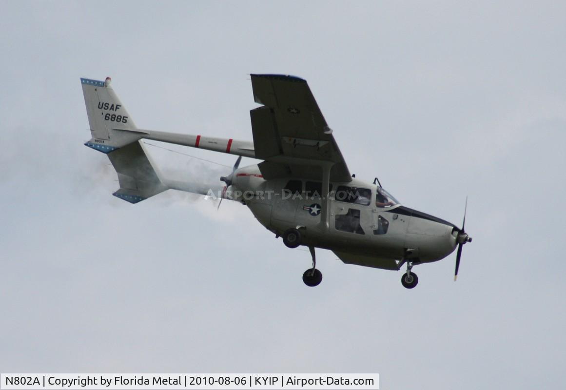 N802A, 1968 Cessna O-2A (M337B) Super Skymaster Super Skymaster C/N 337M-0174, Thunder Over Michigan 2010