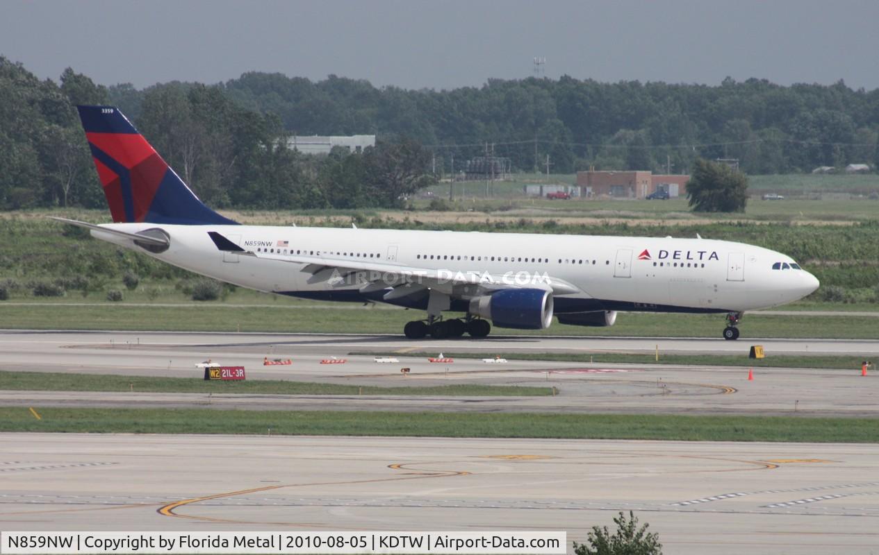 N859NW, 2006 Airbus A330-223 C/N 0722, DTW spotting