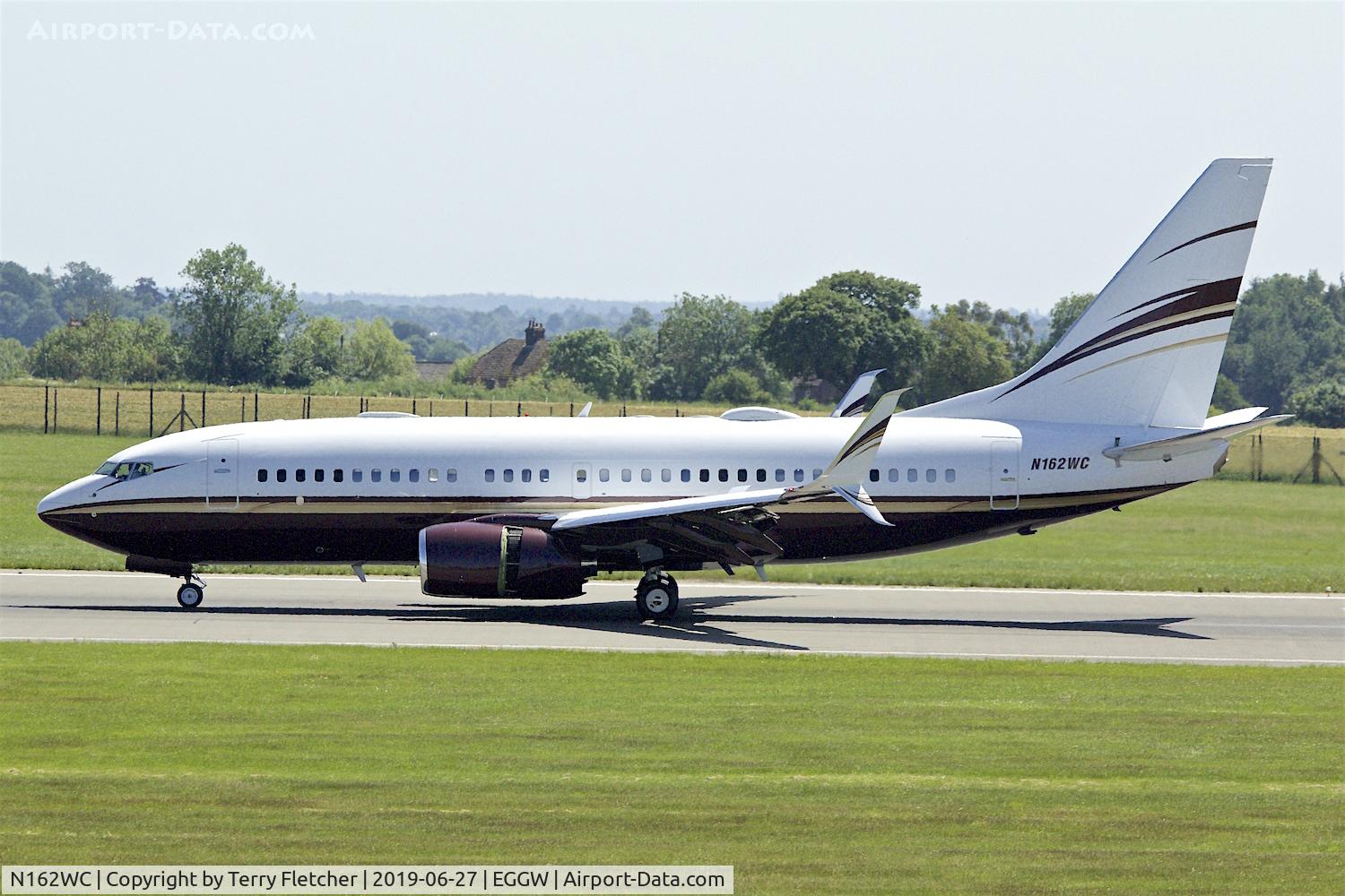 N162WC, 1999 Boeing 737-7BC C/N 30329, at Luton