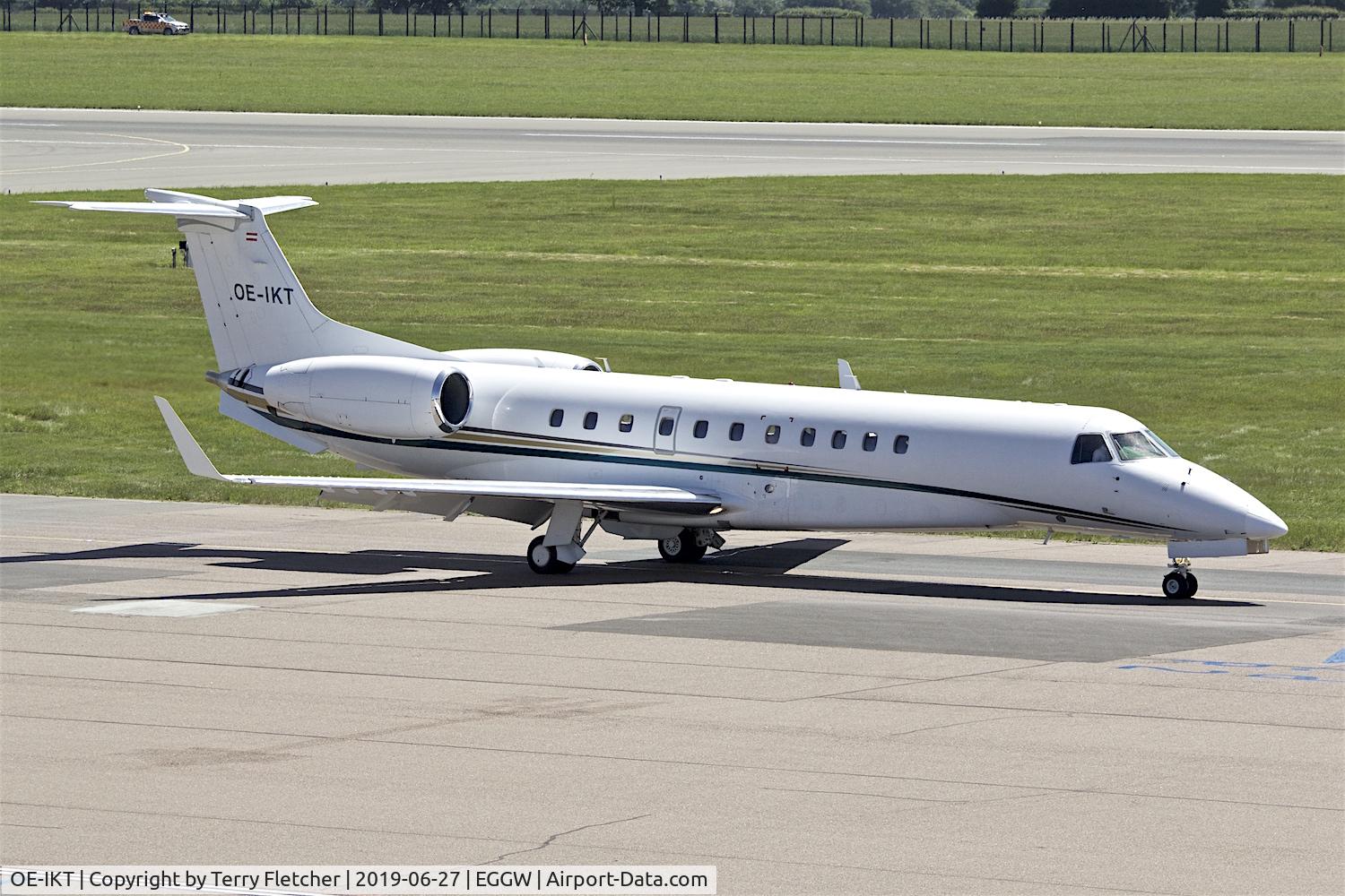 OE-IKT, 2008 Embraer EMB-135BJ Legacy 600 C/N 14501038, At Luton