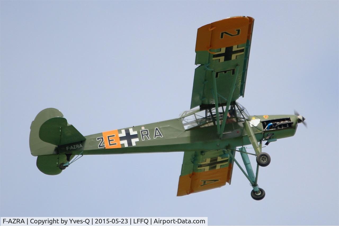 F-AZRA, Fieseler Fi-156C-3 Storch C/N 2039, Fieseler Fi-156C-3 Storch, On display, La Ferté-Alais airfield (LFFQ) Airshow 2015