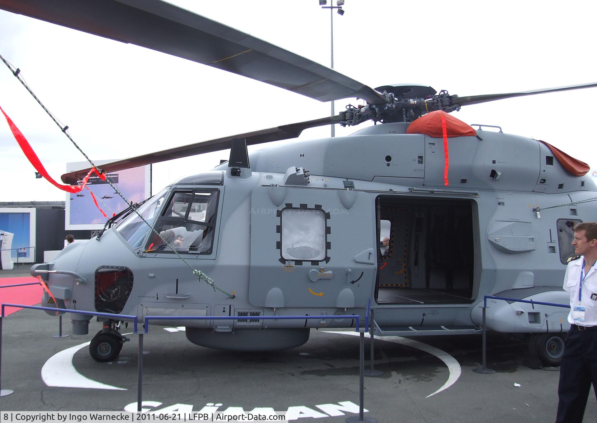 8, NHI NH-90 NFH Caiman C/N NFRS 08, NHI NH90 NFH Caiman of the Aeronavale at the Aerosalon 2011, Paris