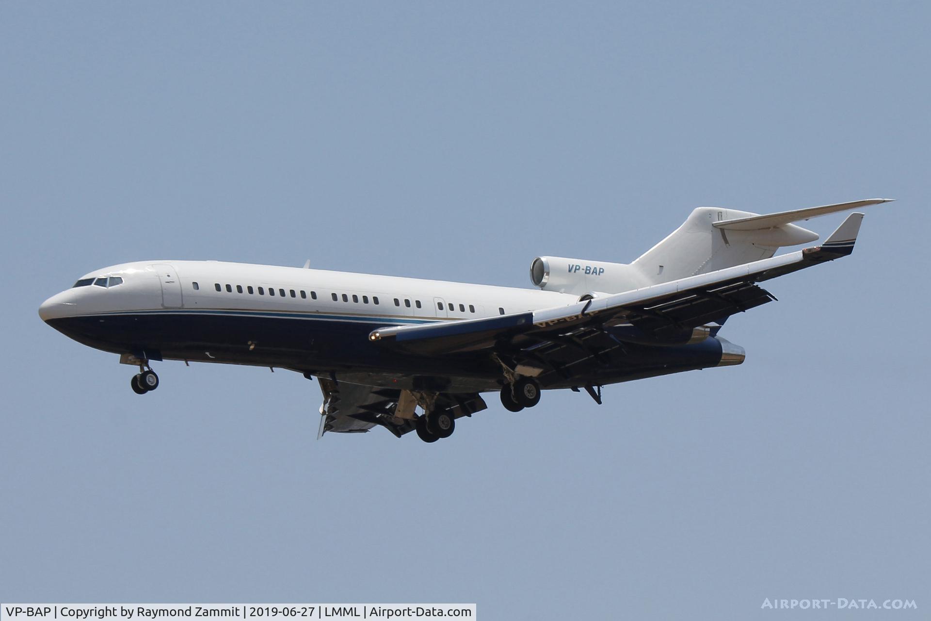 VP-BAP, 1967 Boeing 727-21 C/N 19260, B727 VP-BAP