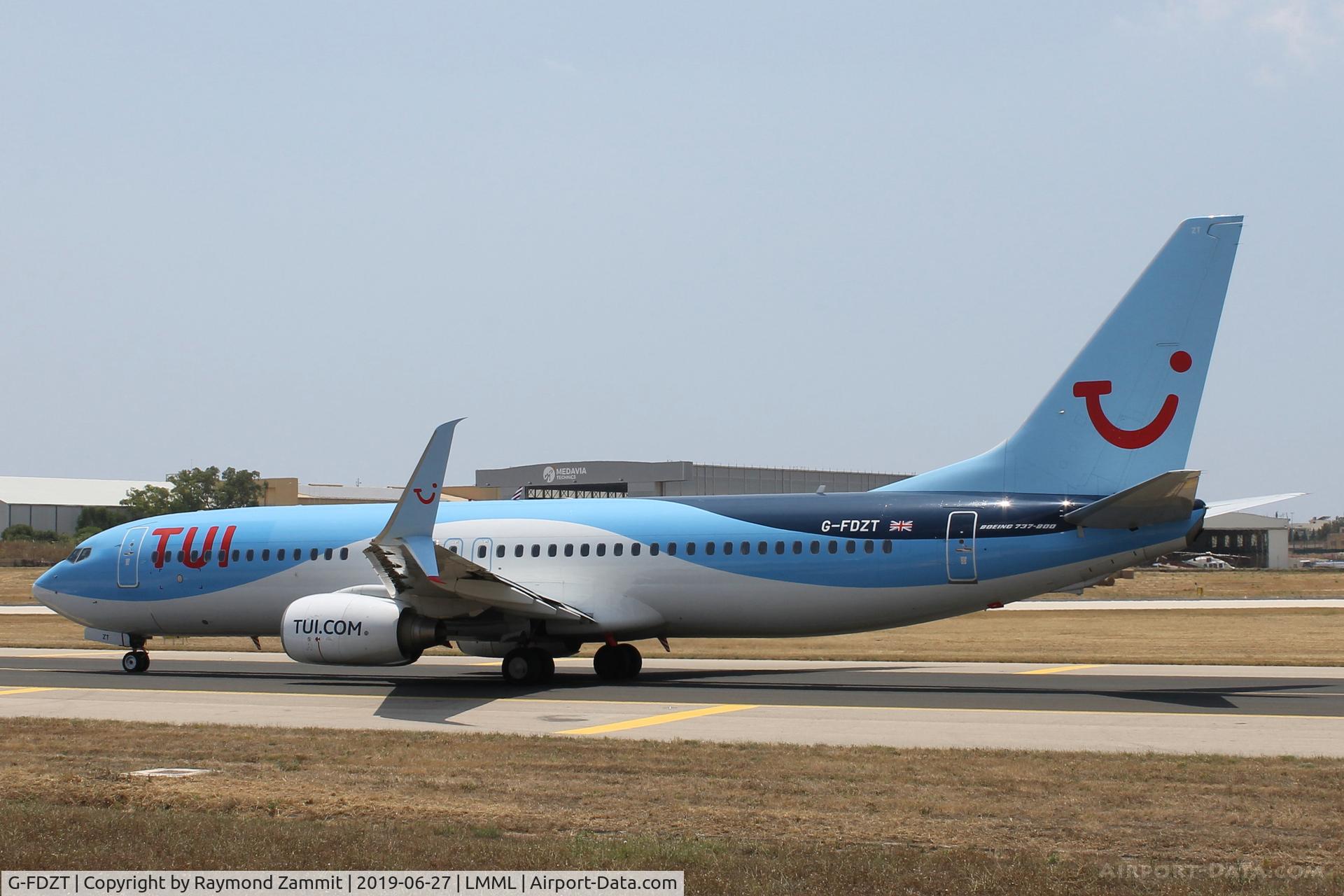 G-FDZT, 2011 Boeing 737-8K5 C/N 37248, B737-800 G-FDZT Thomson Airways