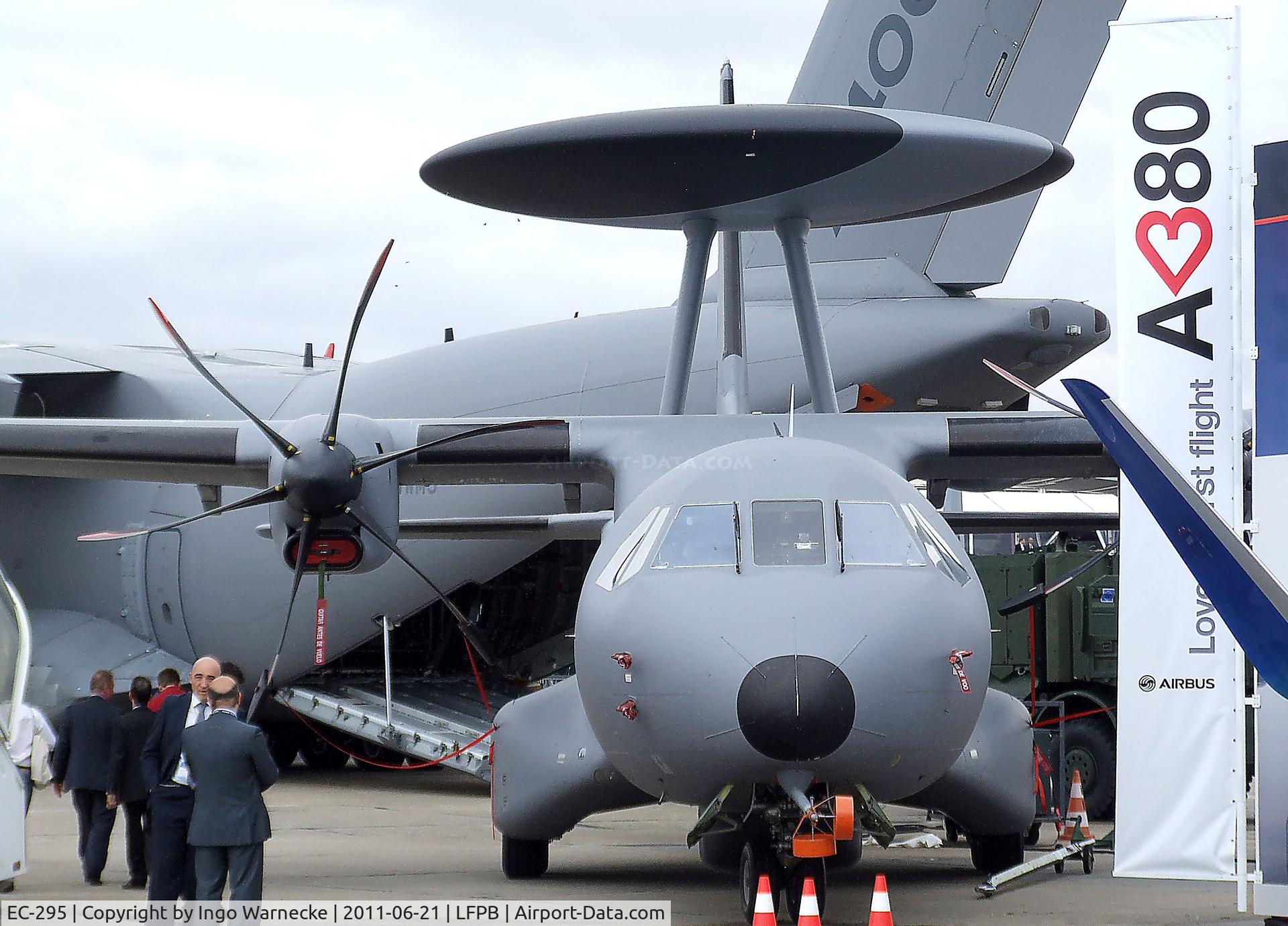 EC-295, 1997 CASA C-295M C/N P-001, CASA C.295M AEW&C demonstrator at the Aerosalon 2011, Paris