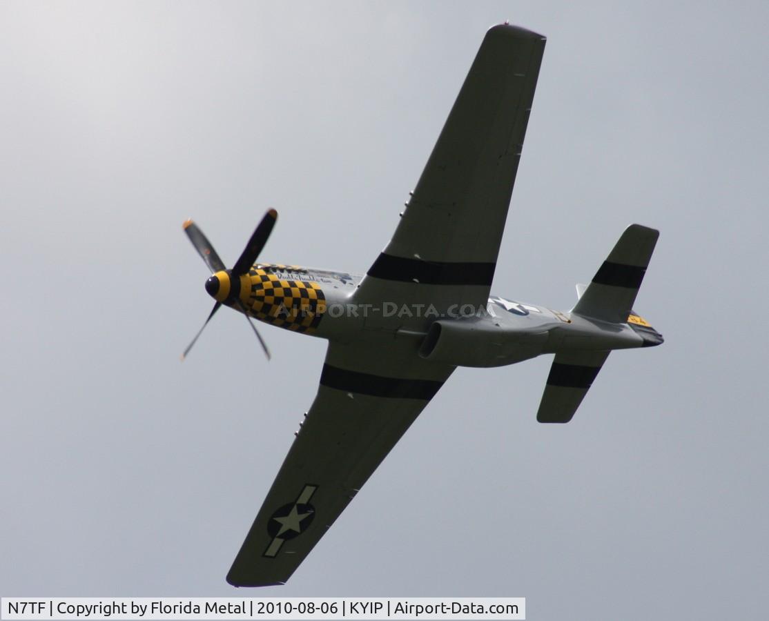 N7TF, 1944 North American P-51D Mustang C/N 44-73856, Thunder Over Michigan 2010