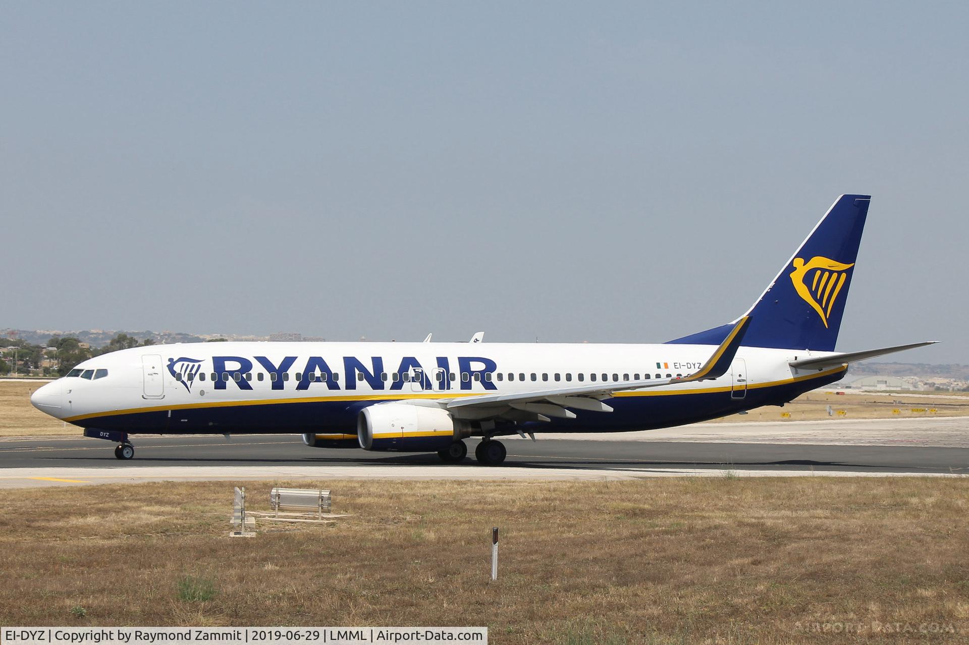 EI-DYZ, 2008 Boeing 737-8AS C/N 37518, B737-800 EI-DYZ Ryanair