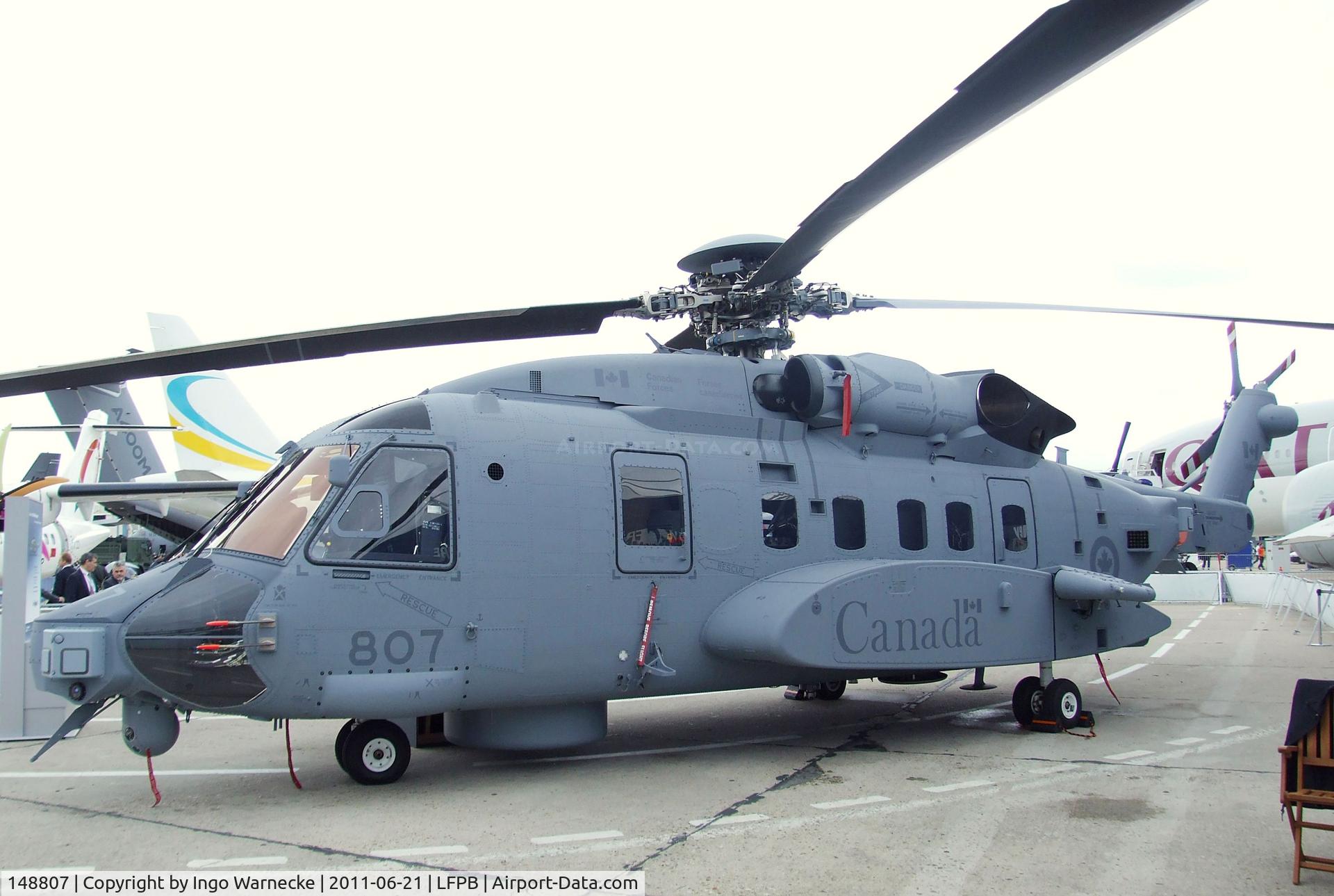148807, 2012 Sikorsky CH-148 Cyclone C/N 92-5007, Sikorsky CH-148 Cyclone (S-92) of the RCAF at the Aerosalon 2011, Paris
