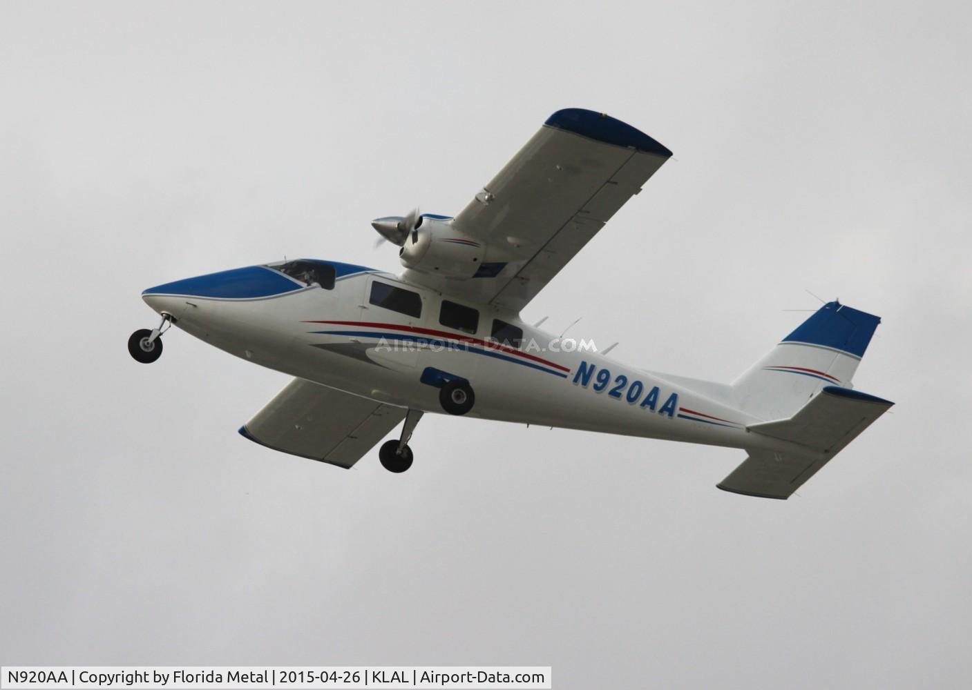 N920AA, 1978 Partenavia P-68B C/N 198, Sun N Fun 2015
