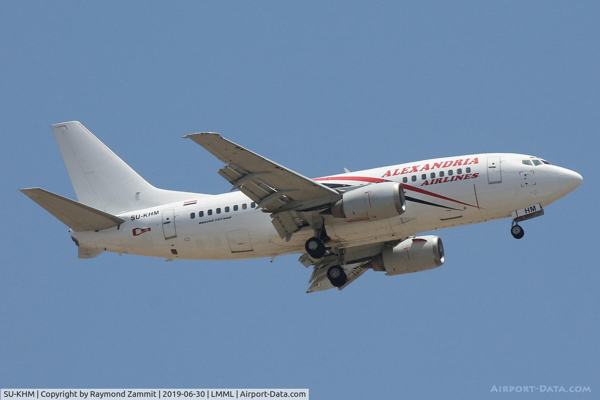 SU-KHM, 1992 Boeing 737-5C9 C/N 26438, B737-500 SU-KHM Alexandria Airways