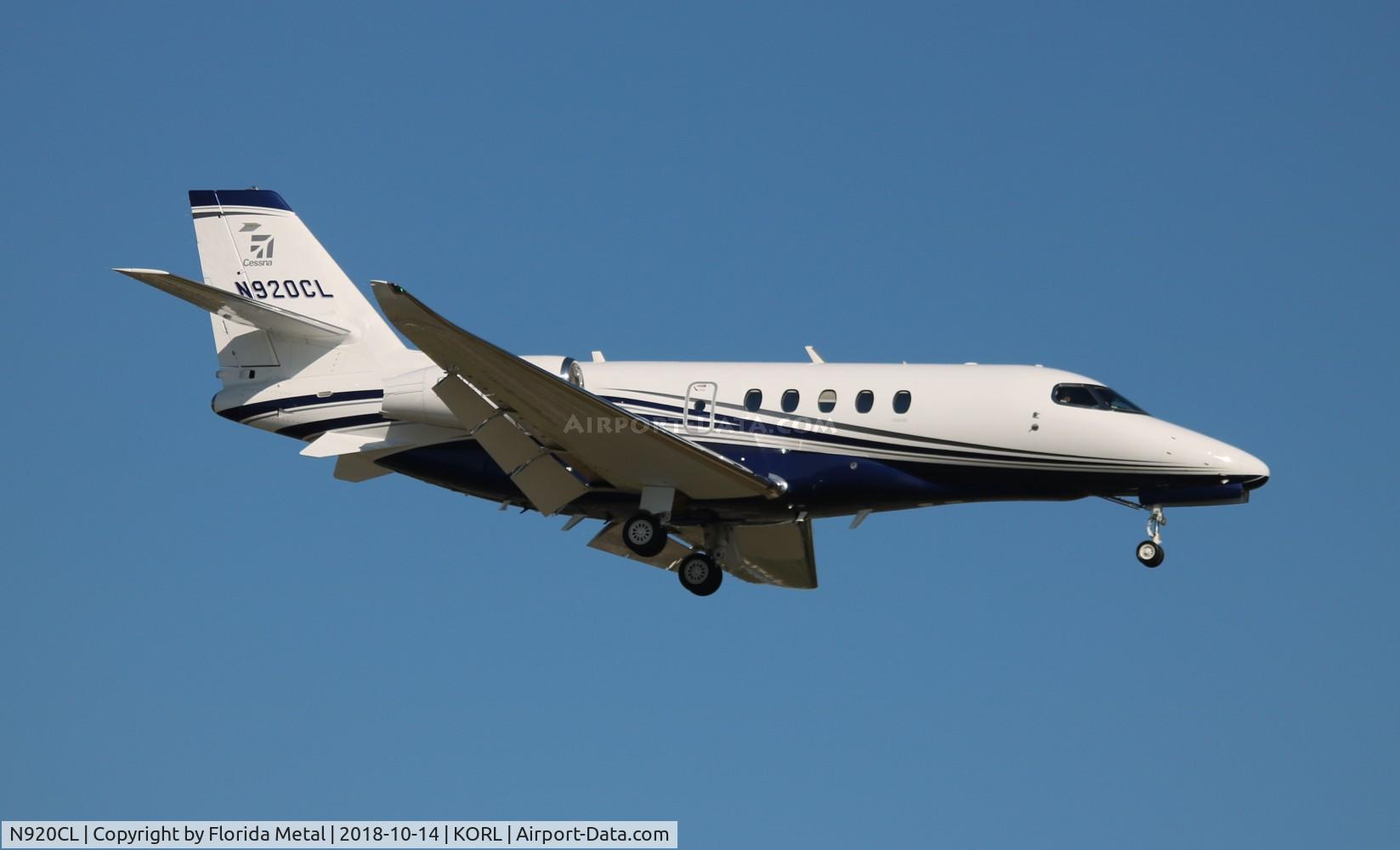 N920CL, 2016 Cessna 680A Citation Latitude C/N 680A-0020, Latitude