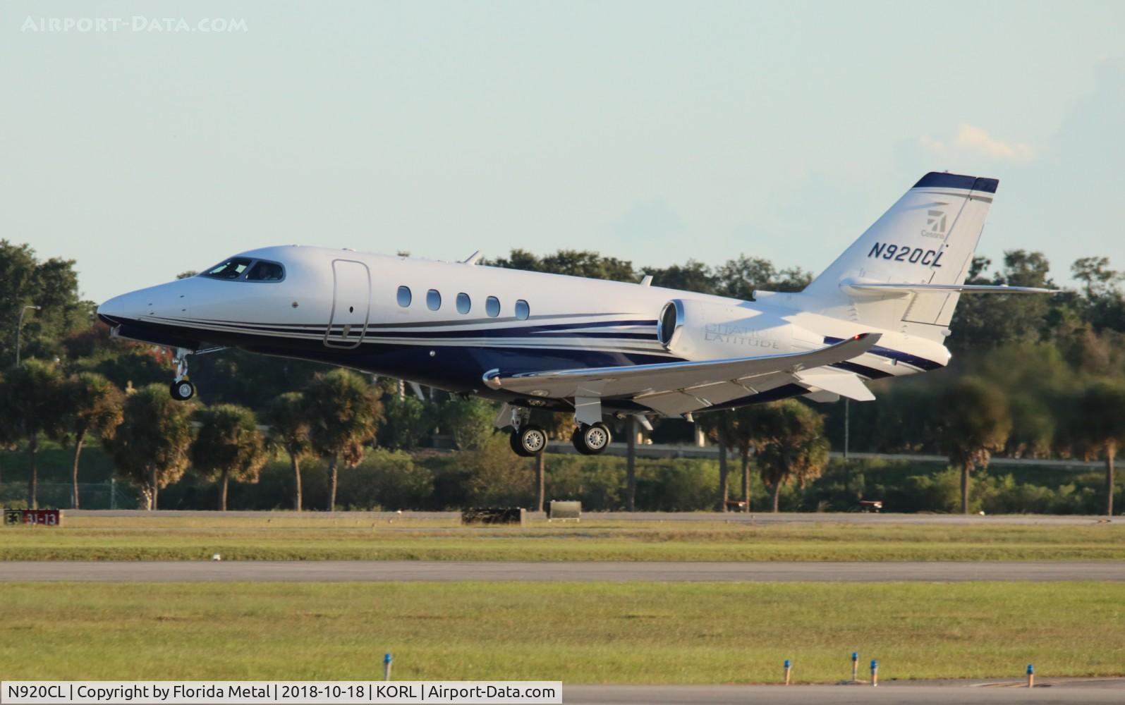 N920CL, 2016 Cessna 680A Citation Latitude C/N 680A-0020, Latitude