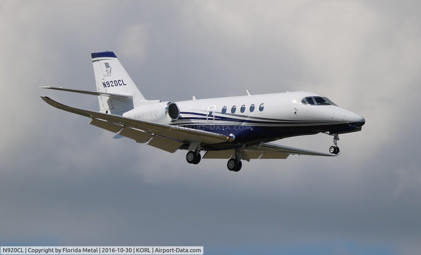 N920CL, 2016 Cessna 680A Citation Latitude C/N 680A-0020, NBAA 2016