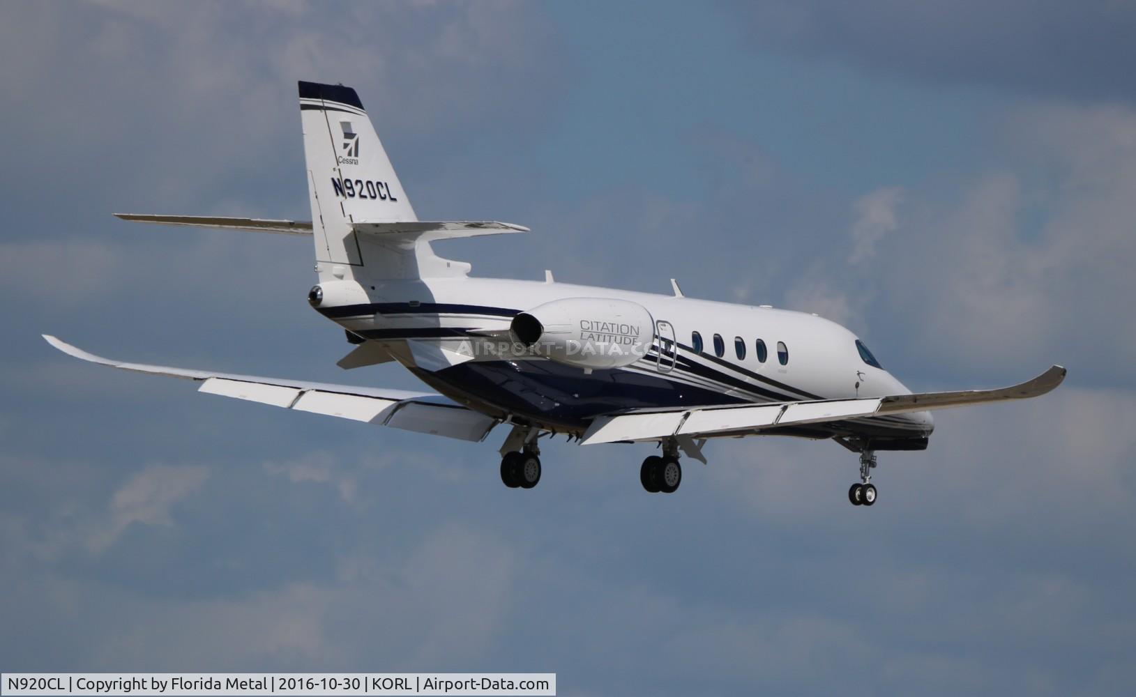 N920CL, 2016 Cessna 680A Citation Latitude C/N 680A-0020, NBAA 2016