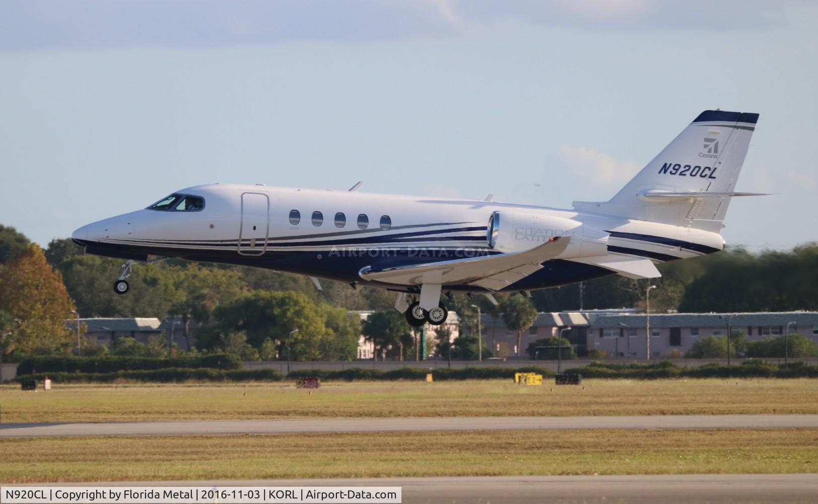 N920CL, 2016 Cessna 680A Citation Latitude C/N 680A-0020, NBAA 2016