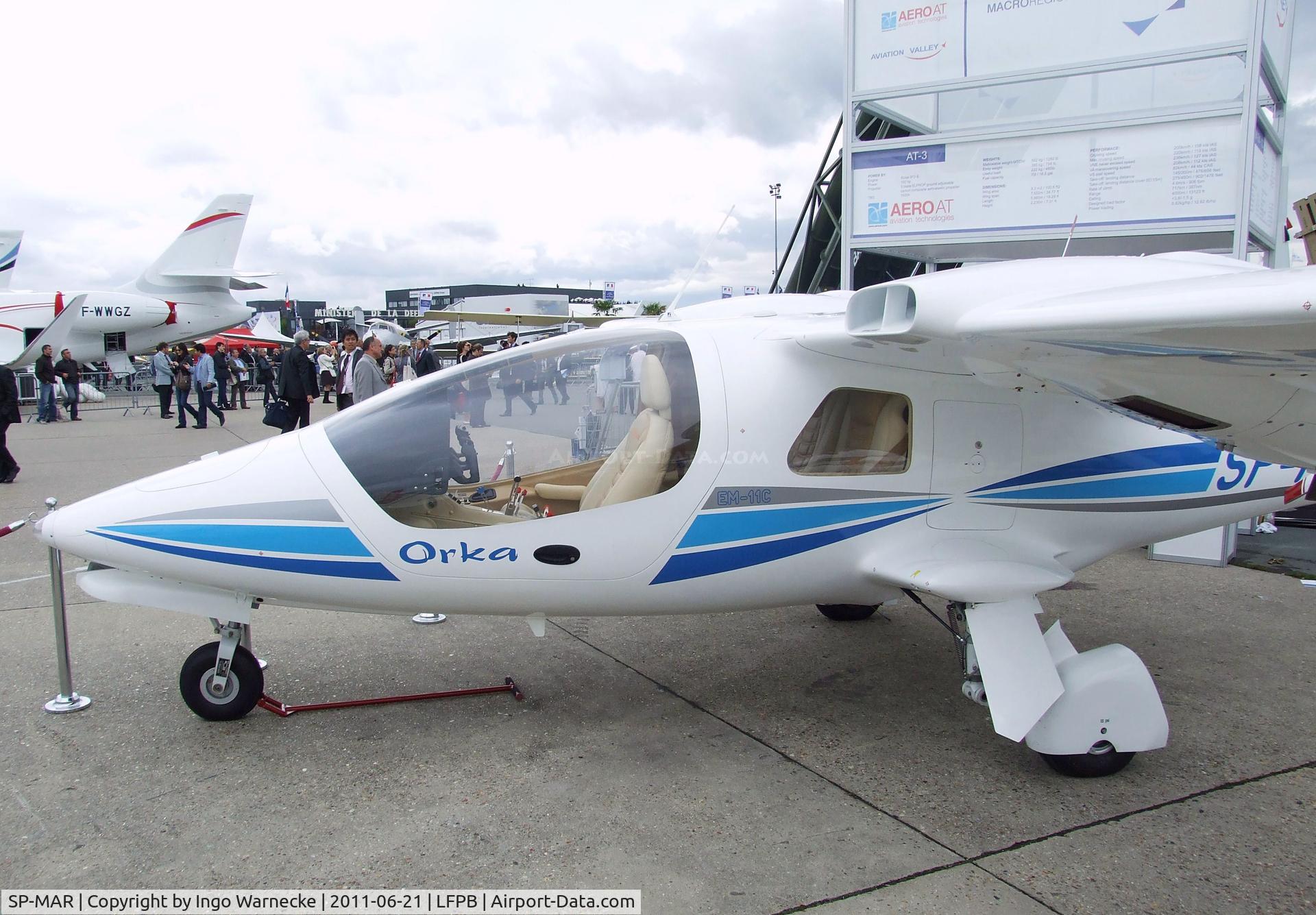 SP-MAR, Marganski EM-11C C/N Not found SP-MAR, Marganski EM-11C Orka at the Aerosalon 2011, Paris