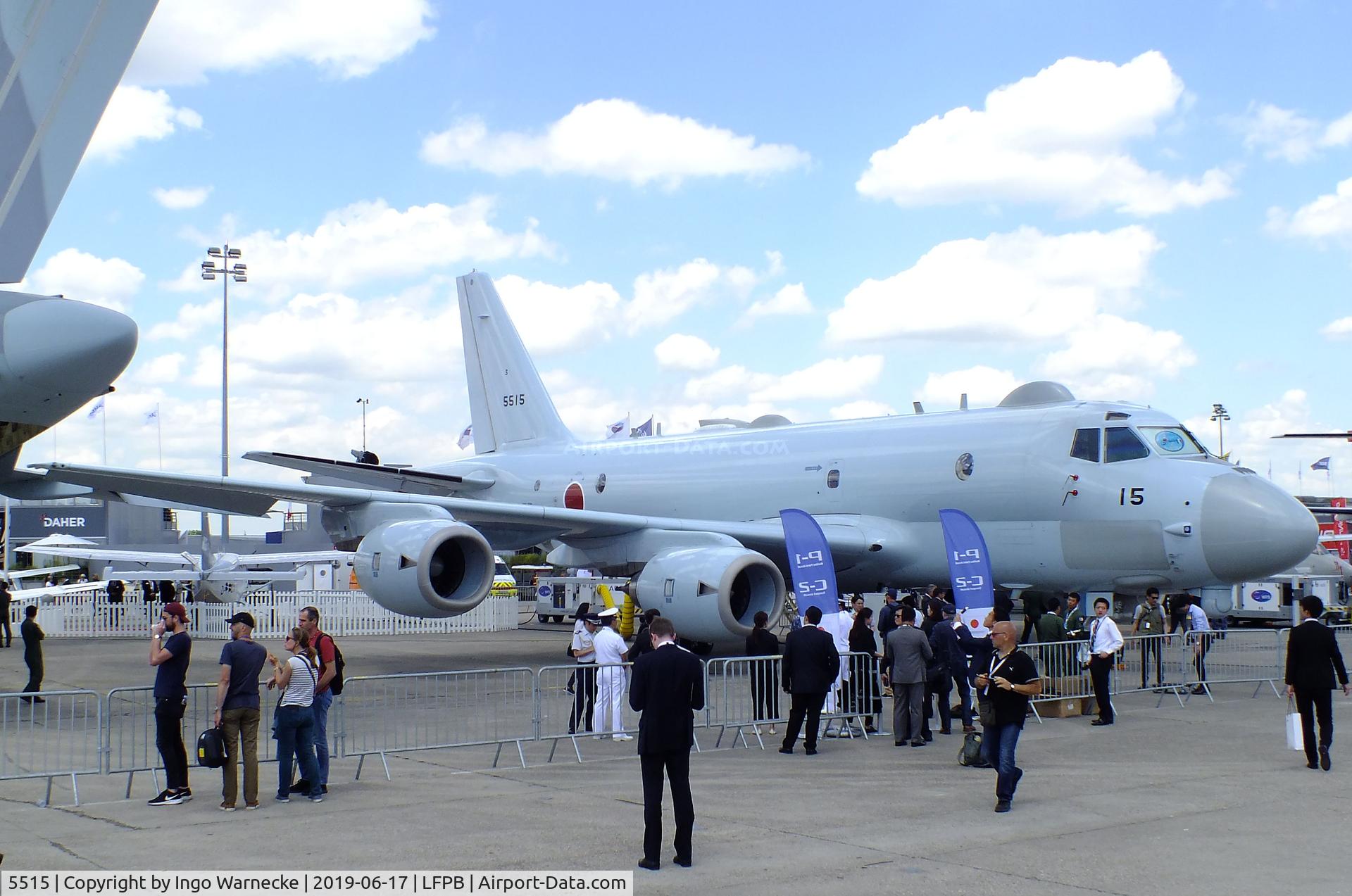 5515, Kawasaki P-1 C/N 15, Kawasaki P-1 of the JMSDF at the Aerosalon 2019, Paris