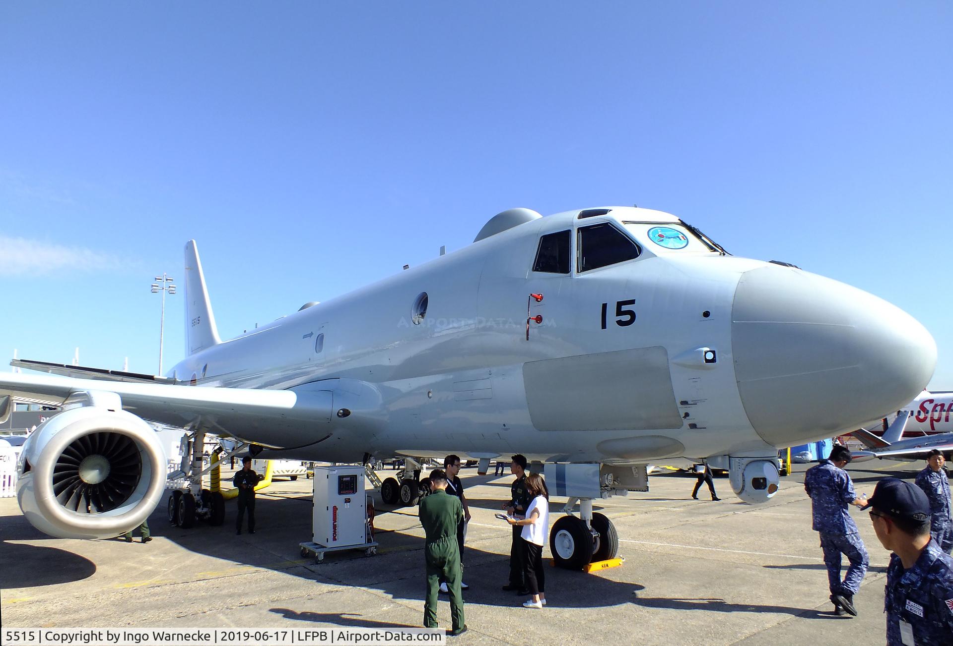 5515, Kawasaki P-1 C/N 15, Kawasaki P-1 of the JMSDF at the Aerosalon 2019, Paris
