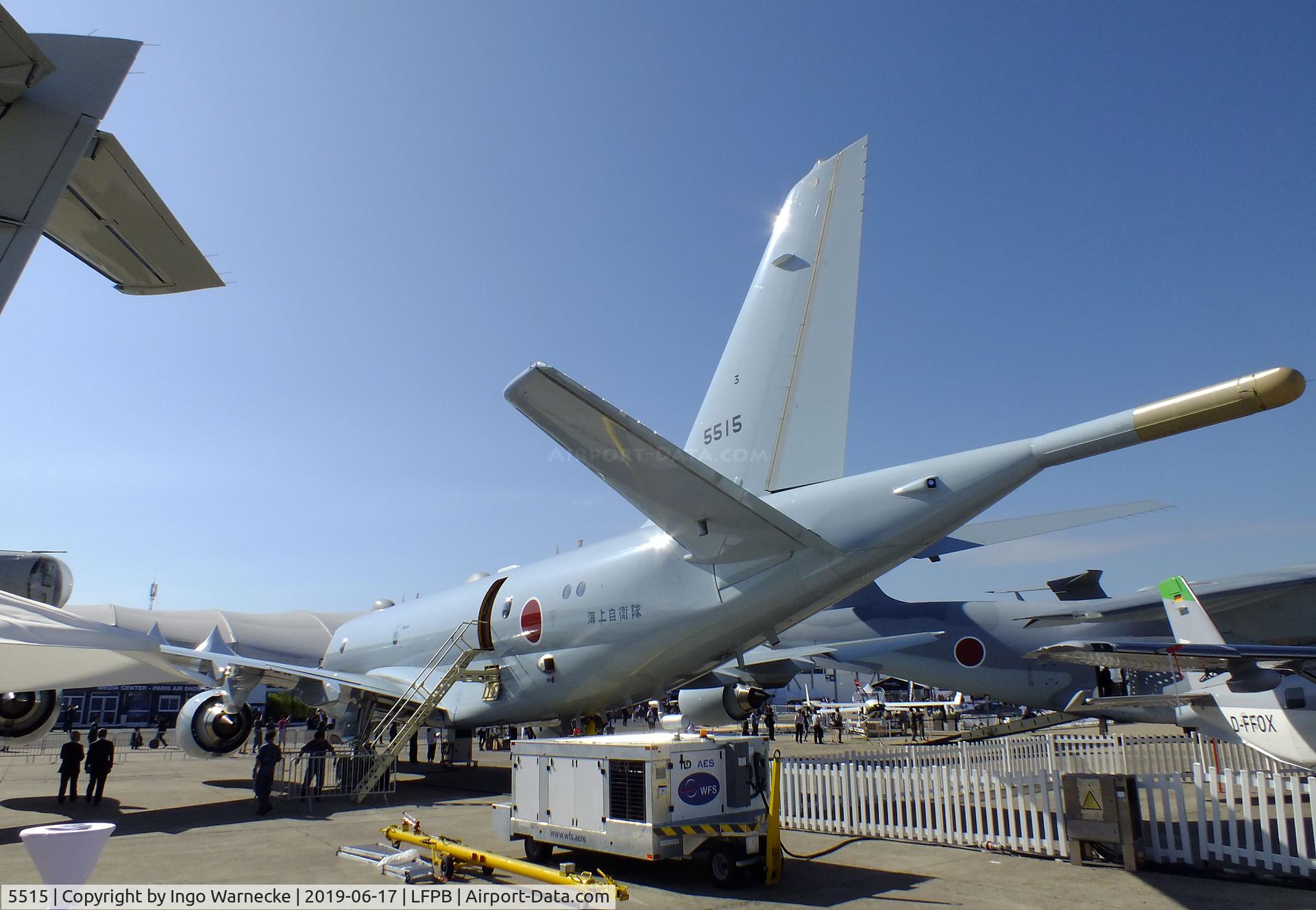 5515, Kawasaki P-1 C/N 15, Kawasaki P-1 of the JMSDF at the Aerosalon 2019, Paris
