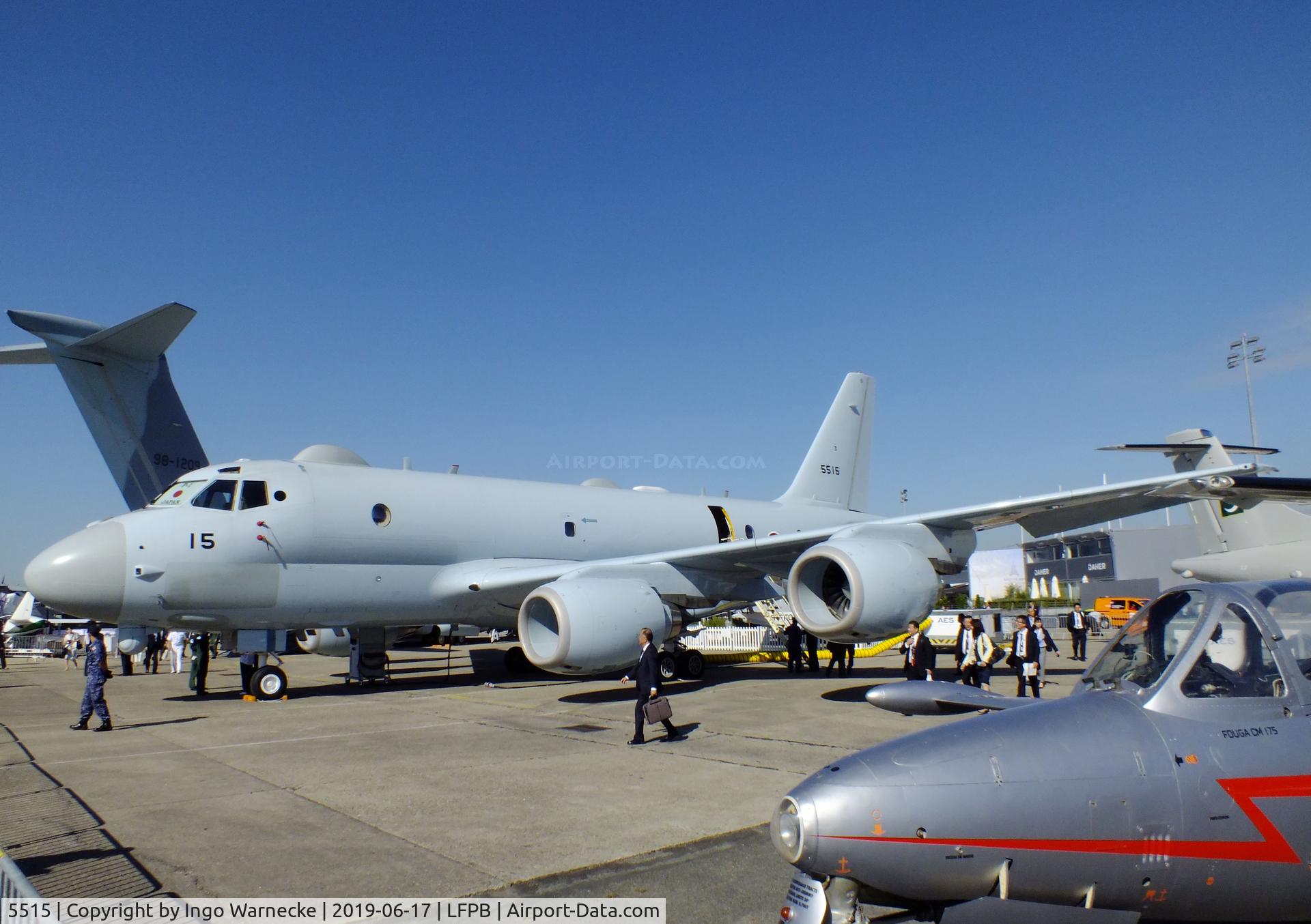 5515, Kawasaki P-1 C/N 15, Kawasaki P-1 of the JMSDF at the Aerosalon 2019, Paris