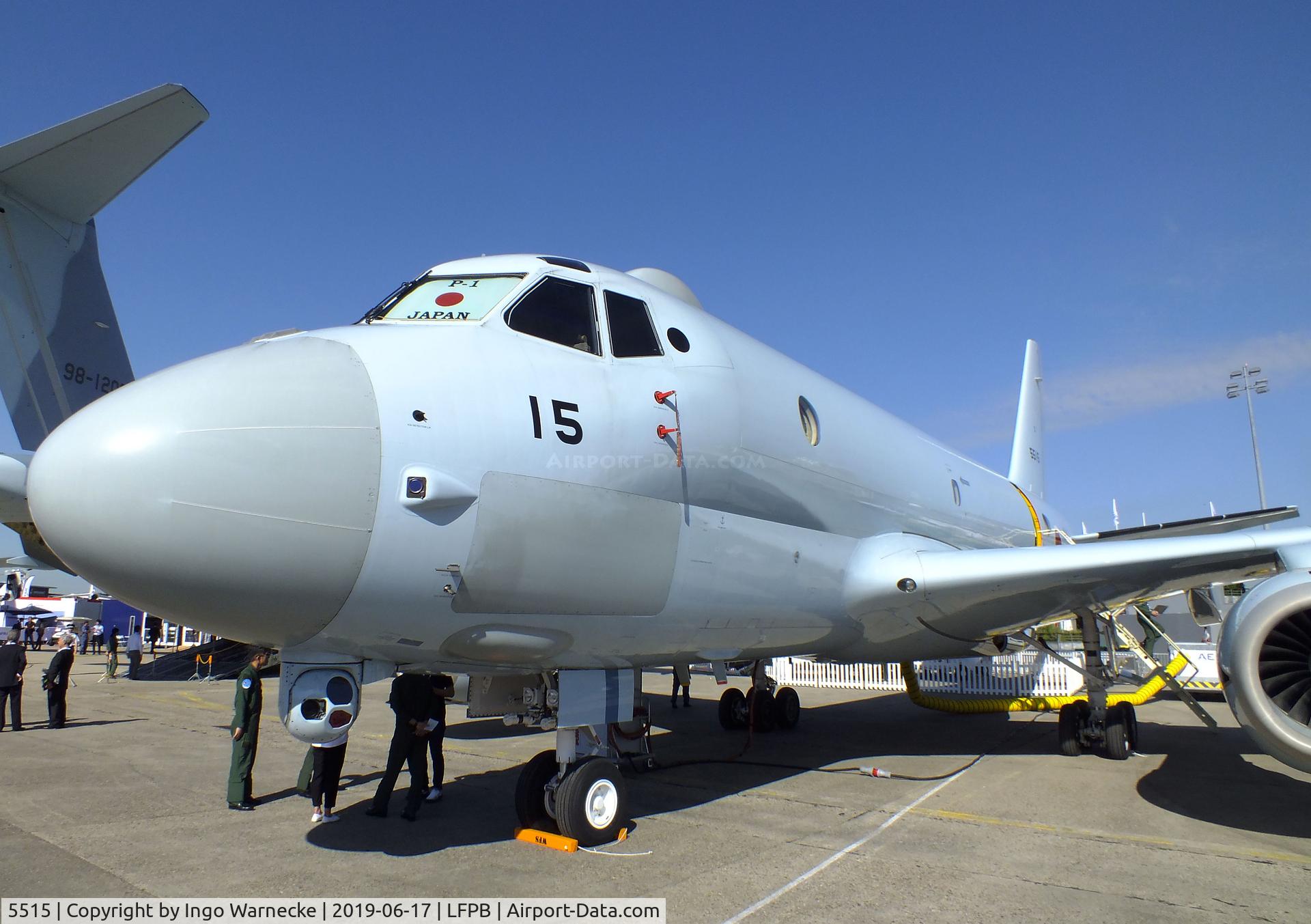 5515, Kawasaki P-1 C/N 15, Kawasaki P-1 of the JMSDF at the Aerosalon 2019, Paris