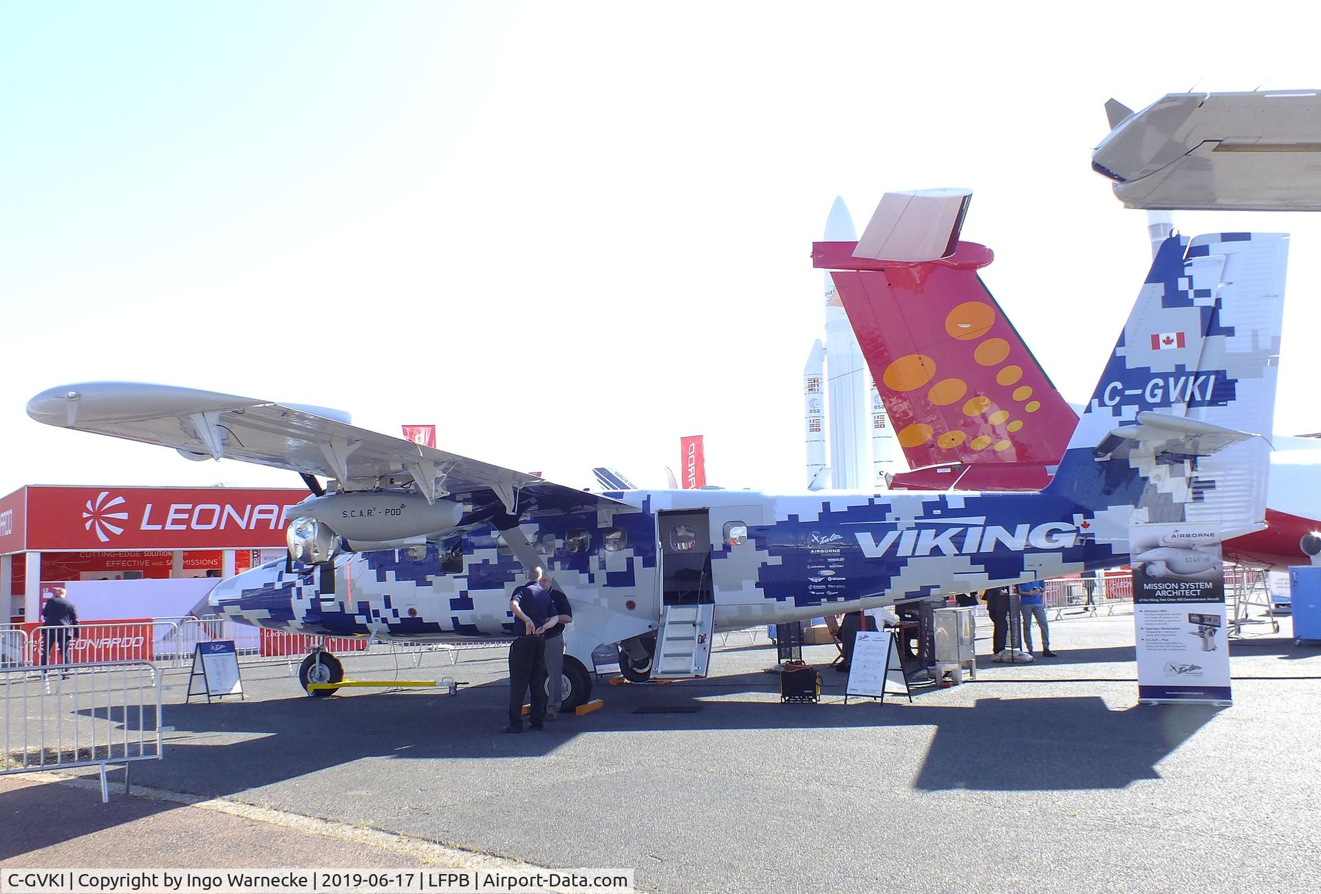 C-GVKI, 2014 Viking DHC-6-400 Twin Otter C/N 897, Viking (De Havilland Canada) DHC-6-400 Twin Otter at the Aerosalon 2019, Paris