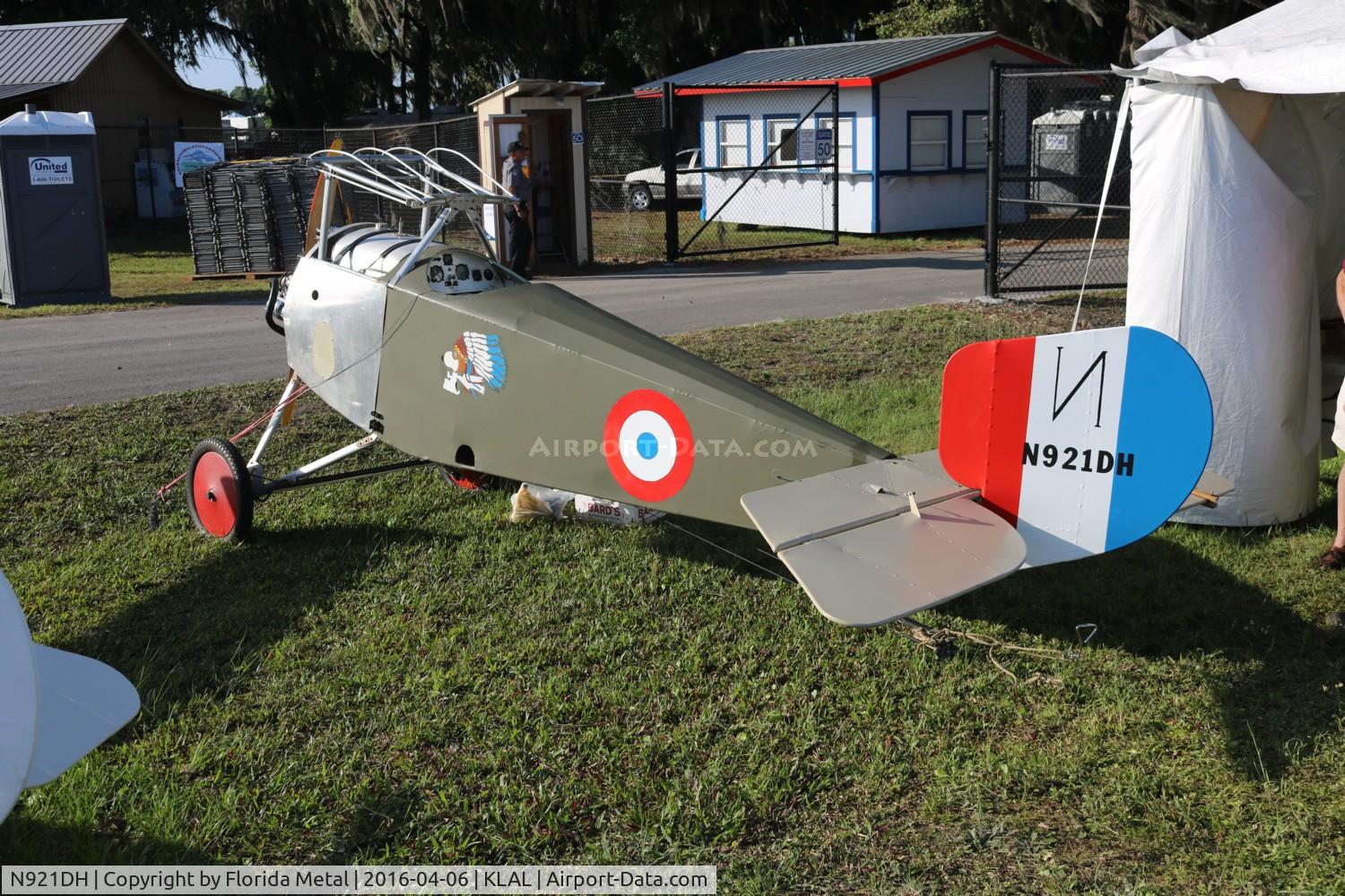 N921DH, 1996 Nieuport II Replica C/N 00736, Sun N Fun 2016