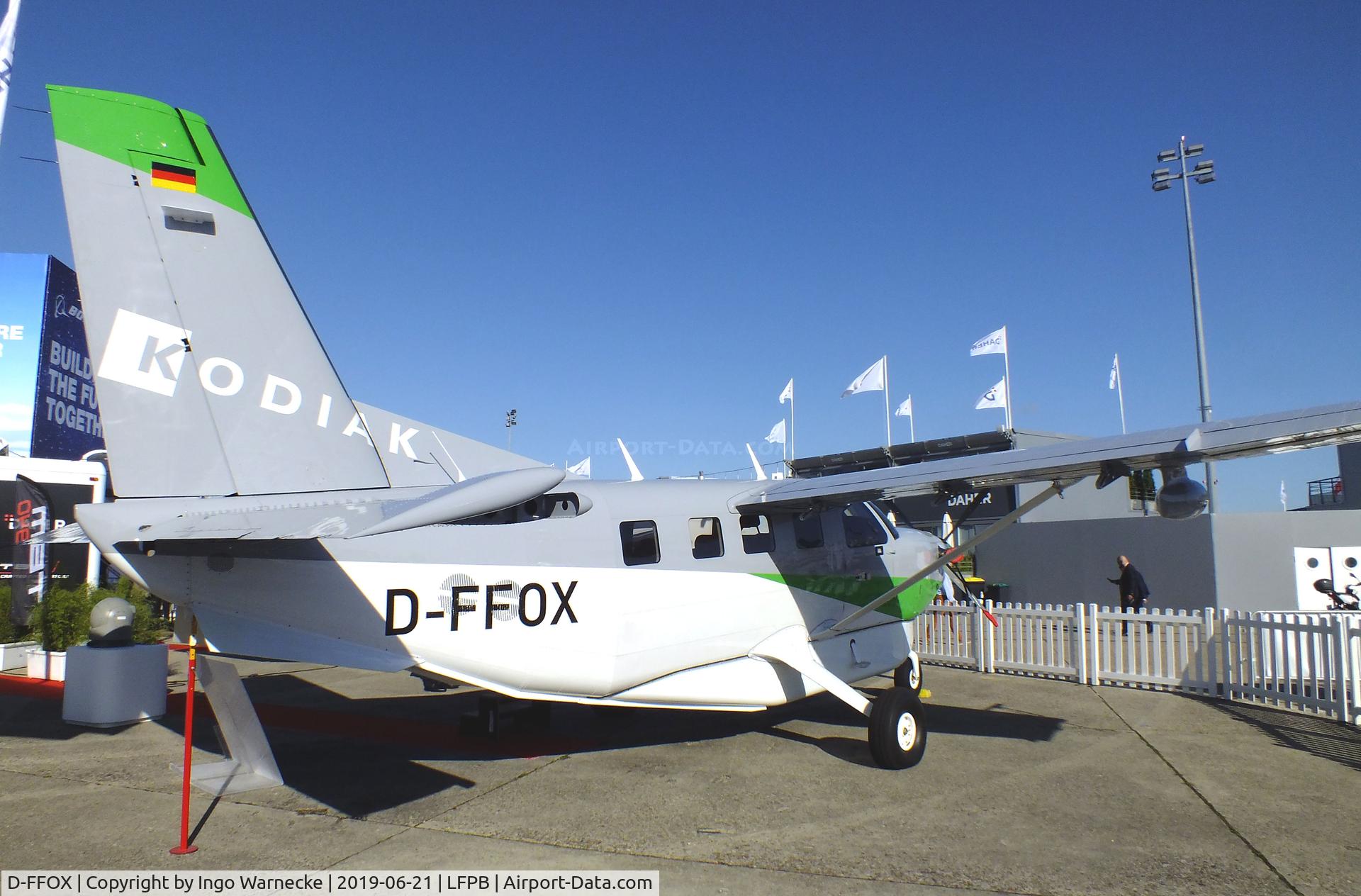 D-FFOX, 2019 Quest Kodiak 100 C/N 100-0268, Quest Kodiak 100 at the Aerosalon 2019, Paris