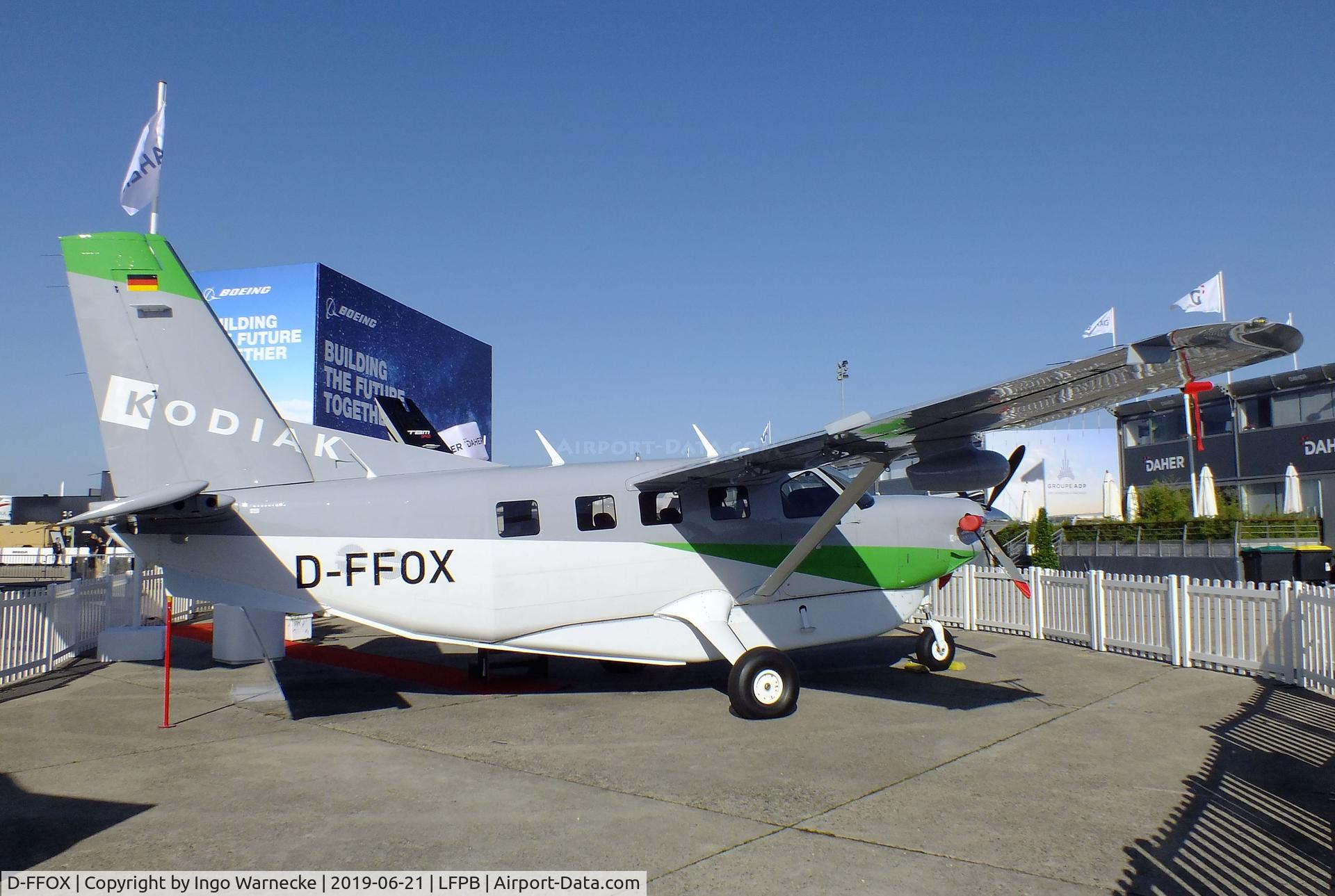 D-FFOX, 2019 Quest Kodiak 100 C/N 100-0268, Quest Kodiak 100 at the Aerosalon 2019, Paris