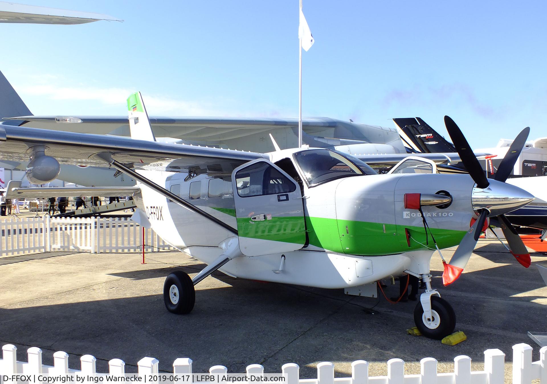 D-FFOX, 2019 Quest Kodiak 100 C/N 100-0268, Quest Kodiak 100 at the Aerosalon 2019, Paris