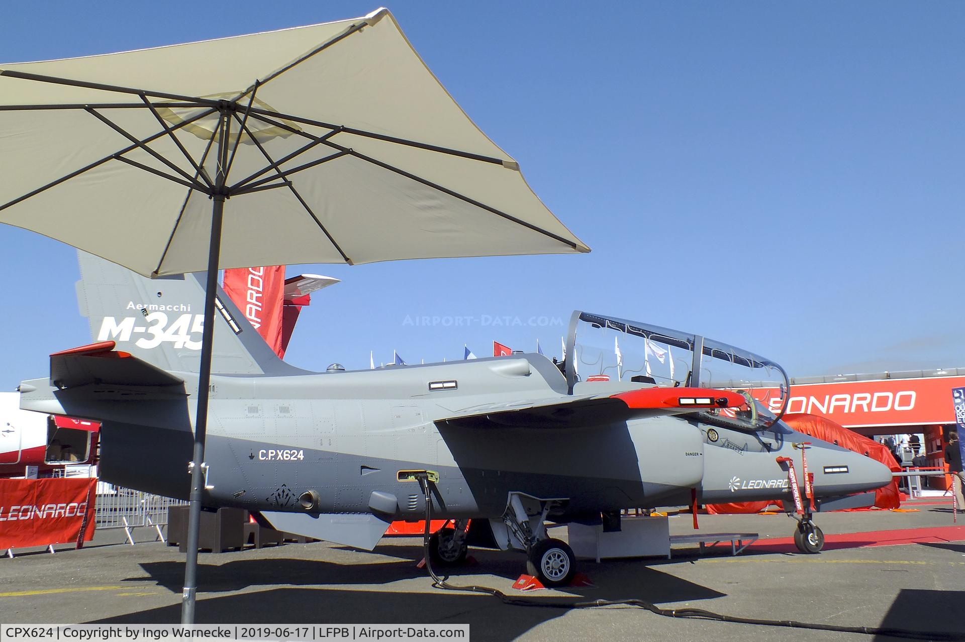 CPX624, Alenia Aermacchi M-345 HET C/N 001, Alenia Aermacchi M-345-HET at the Aerosalon 2019, Paris