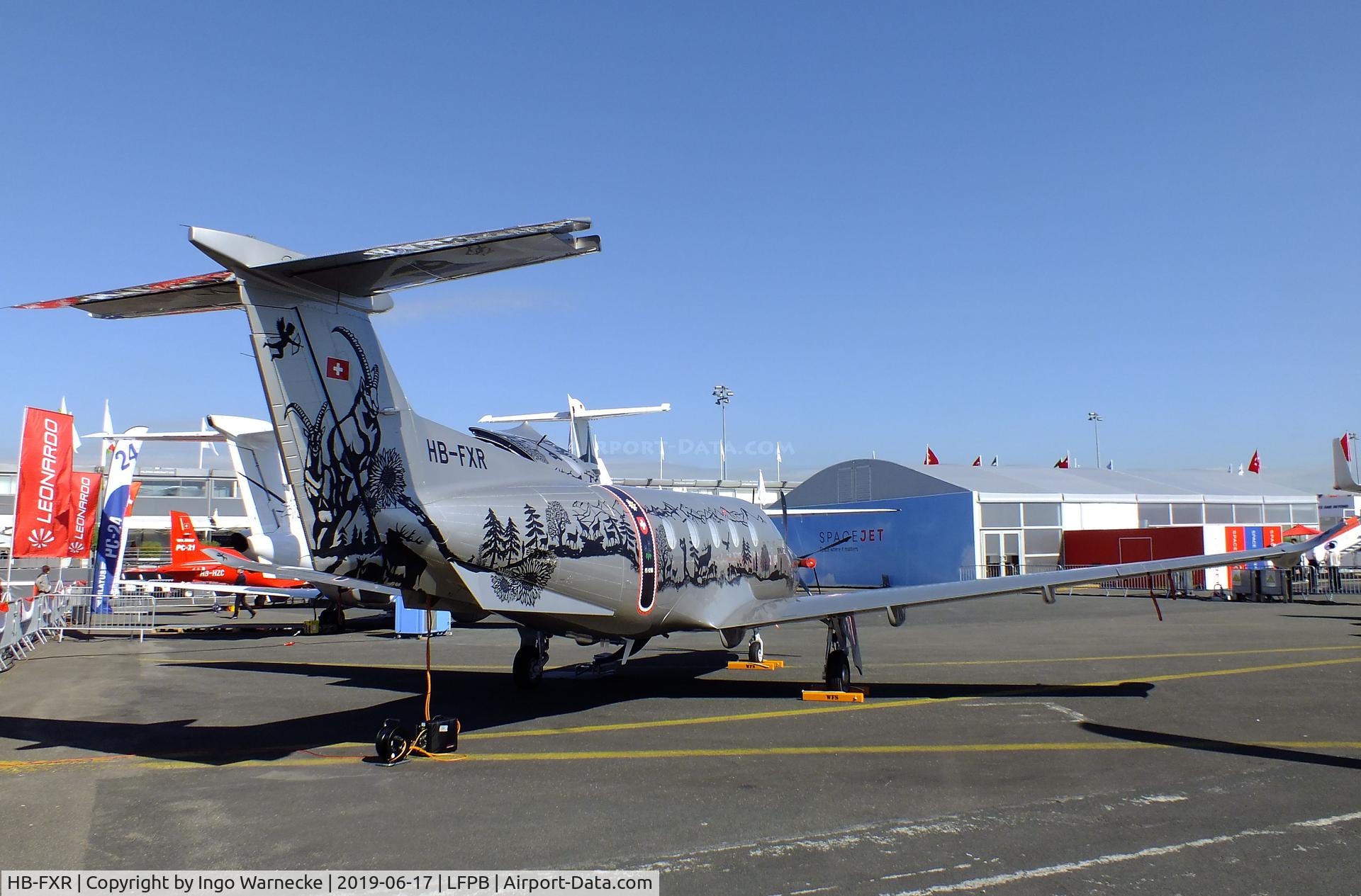 HB-FXR, 2019 Pilatus PC-12-NG C/N 1862, Pilatus PC-12-NG at the Aerosalon 2019, Paris
