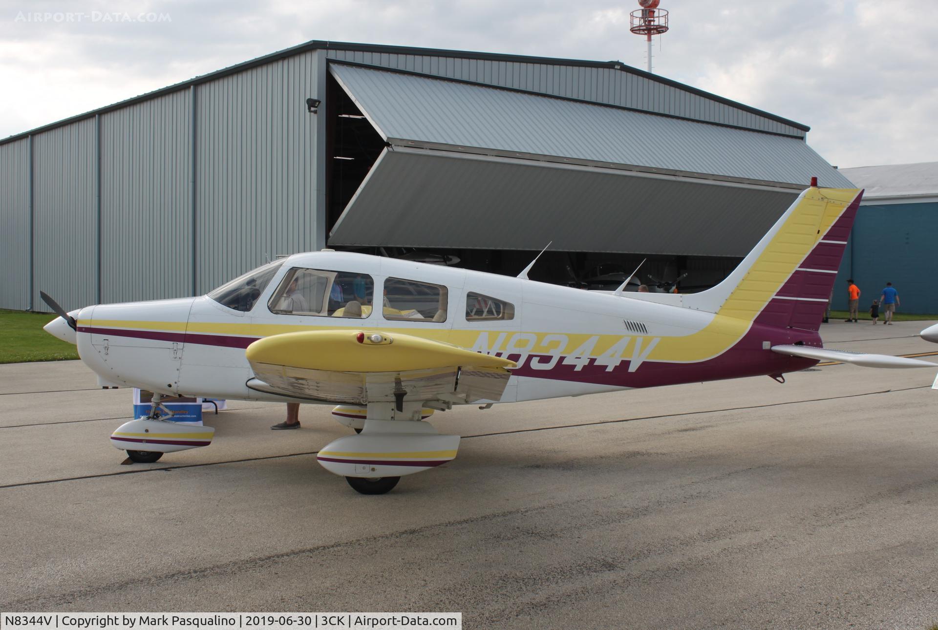 N8344V, 1983 Piper PA-28-161 C/N 28-8316035, Piper PA-18-161