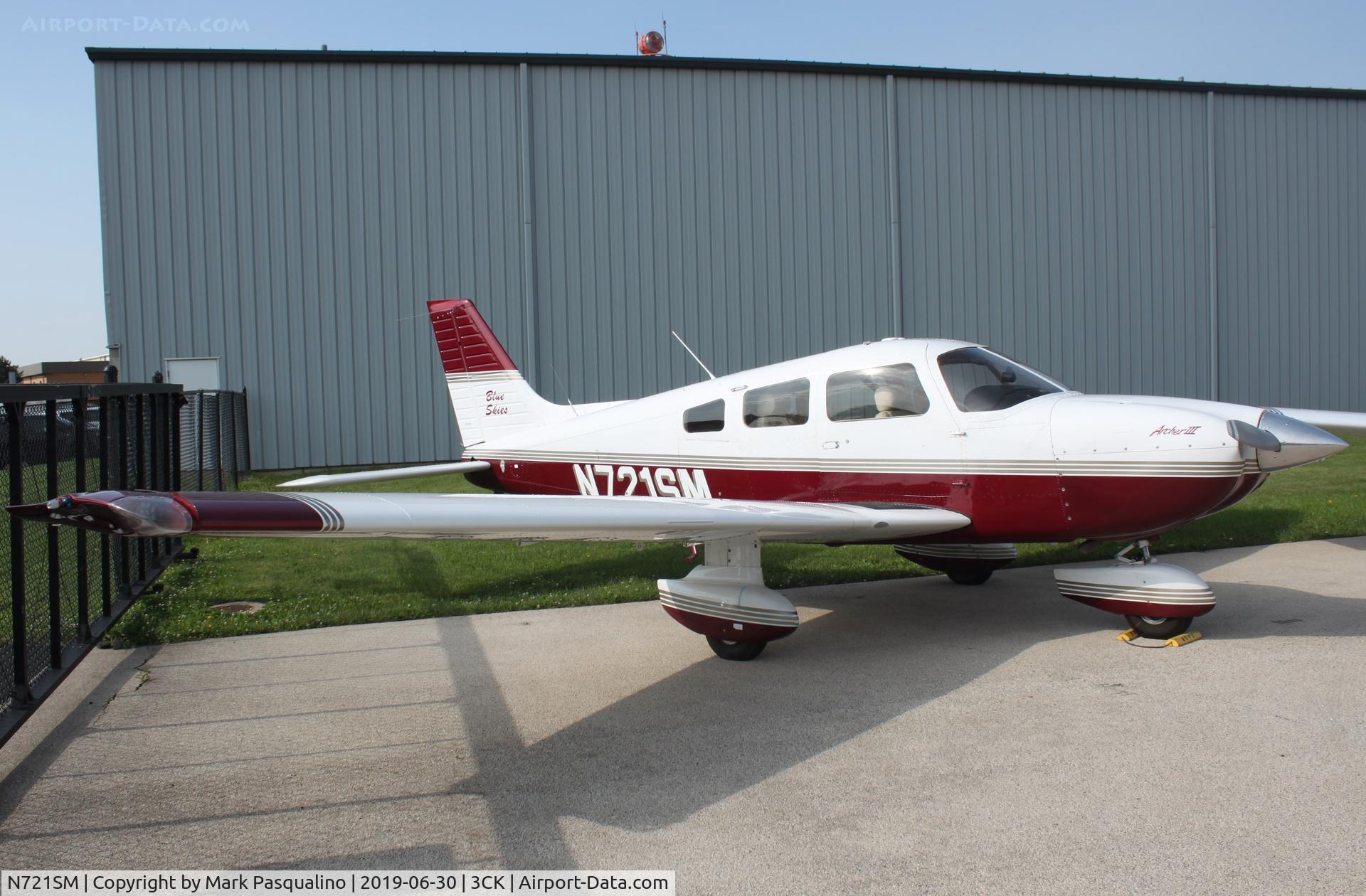 N721SM, 2000 Piper PA-28-181 Archer C/N 2843337, Piper PA-28-181