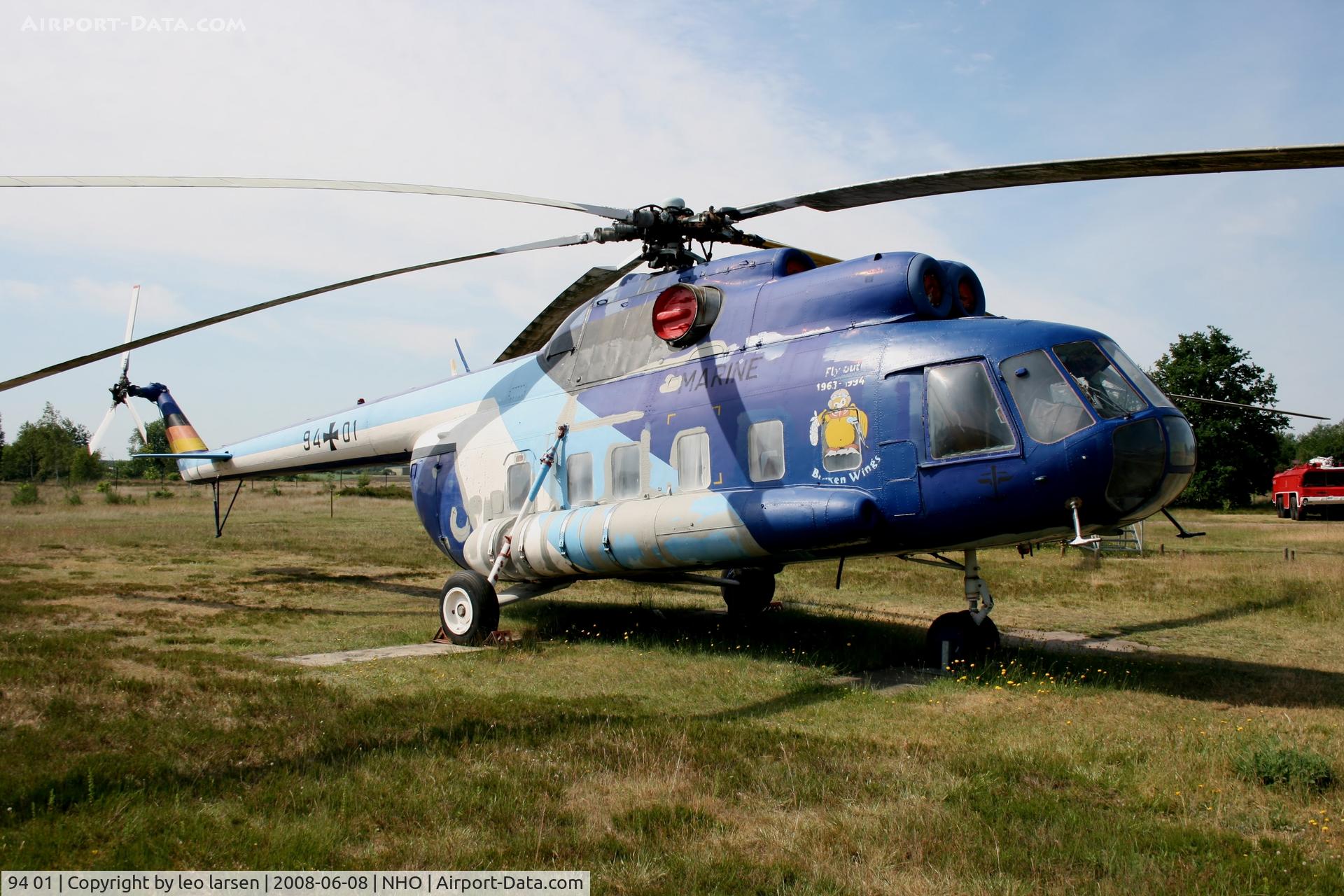 94 01, Mil Mi-8T Hip C/N 1917, Aeronauticum Nordholz 8.6.2008