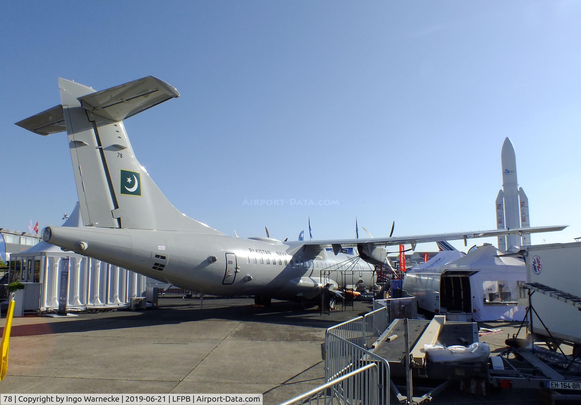 78, 2004 ATR 72-212A MPA C/N 712, ATR 72-212A MPA of the Pakistan Navy at the Aerosalon 2019, Paris
